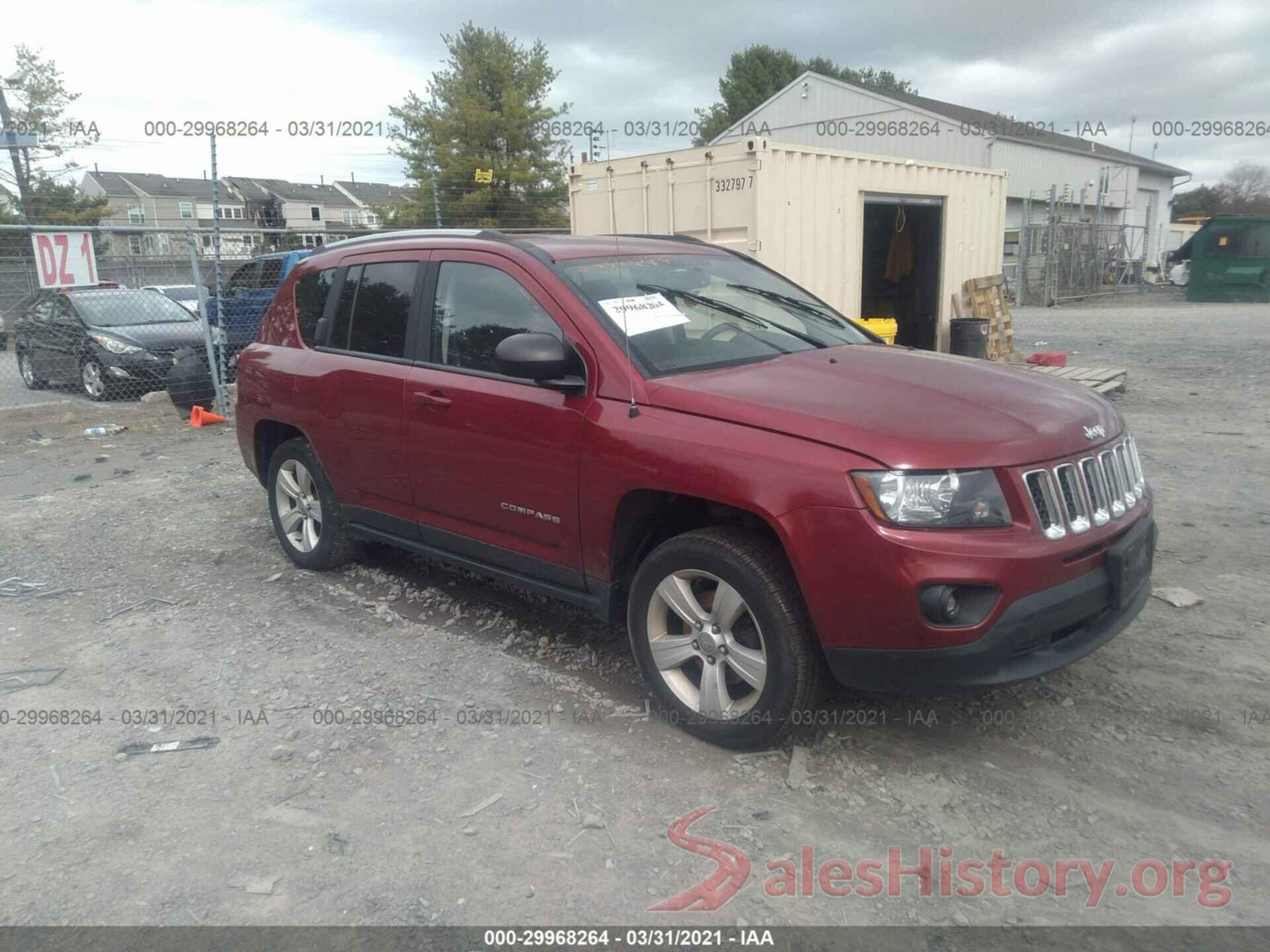 1C4NJCBA8GD773439 2016 JEEP COMPASS