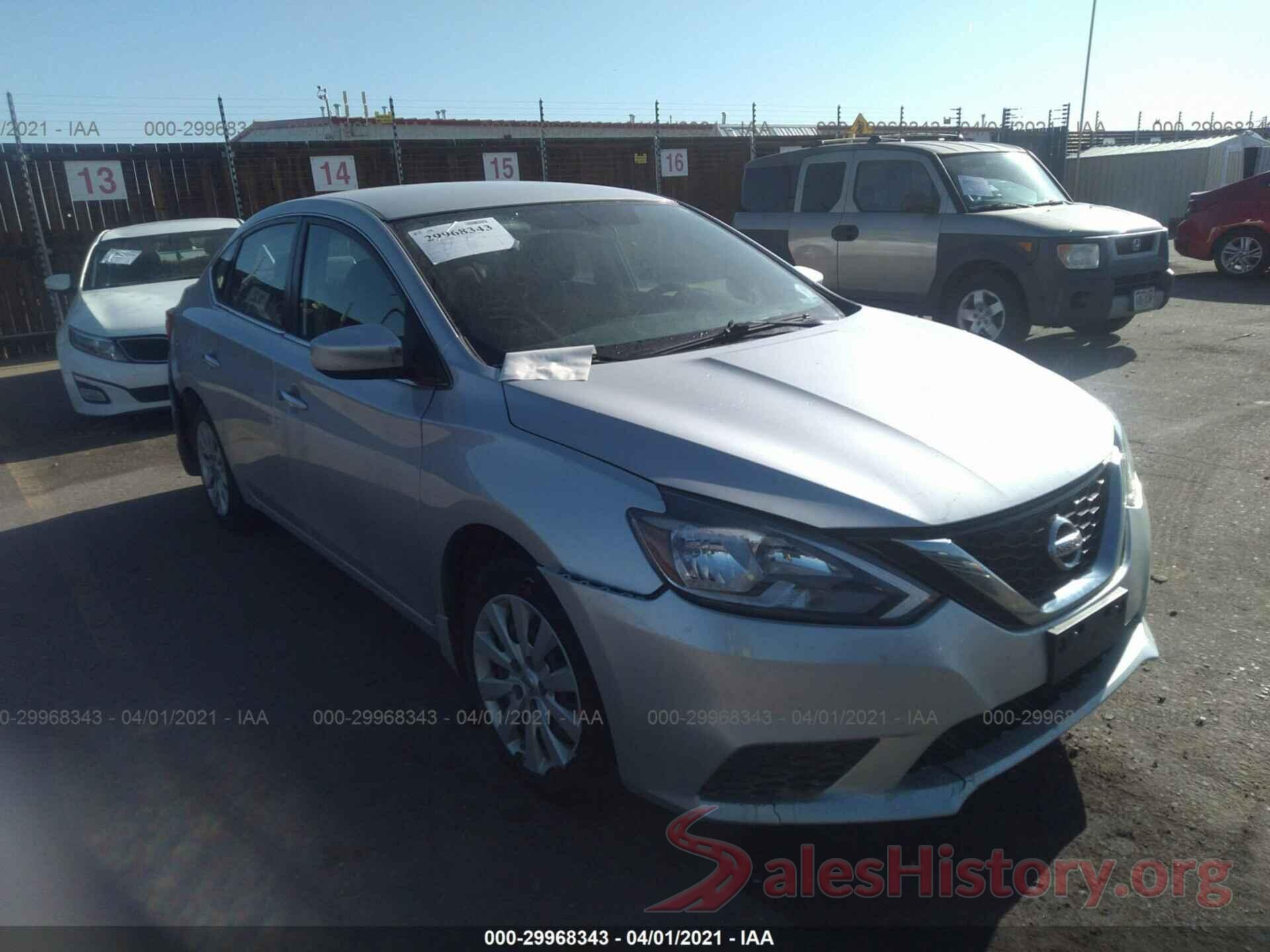 3N1AB7APXGY295517 2016 NISSAN SENTRA