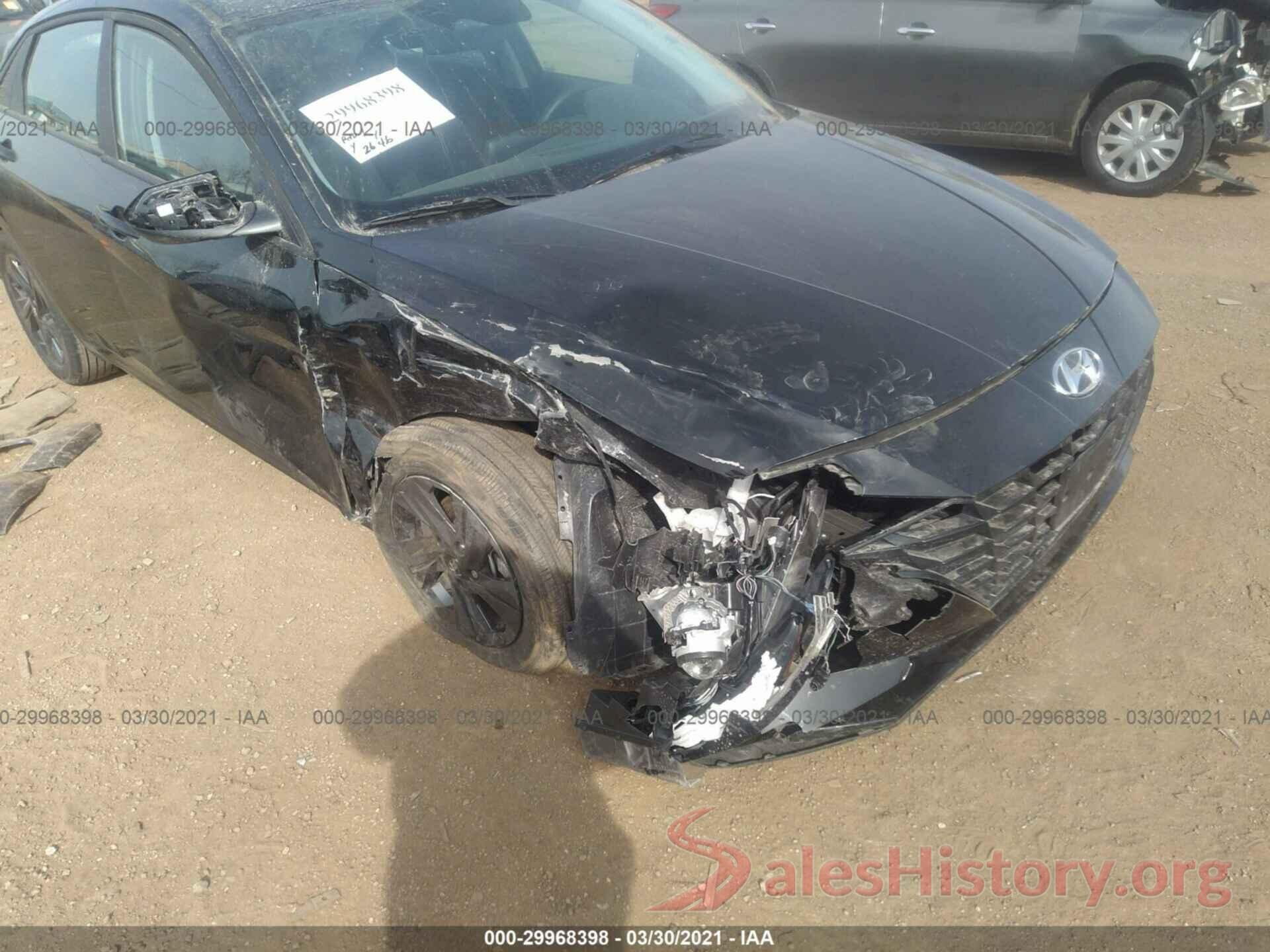 KMHLM4AG5MU099462 2021 HYUNDAI ELANTRA