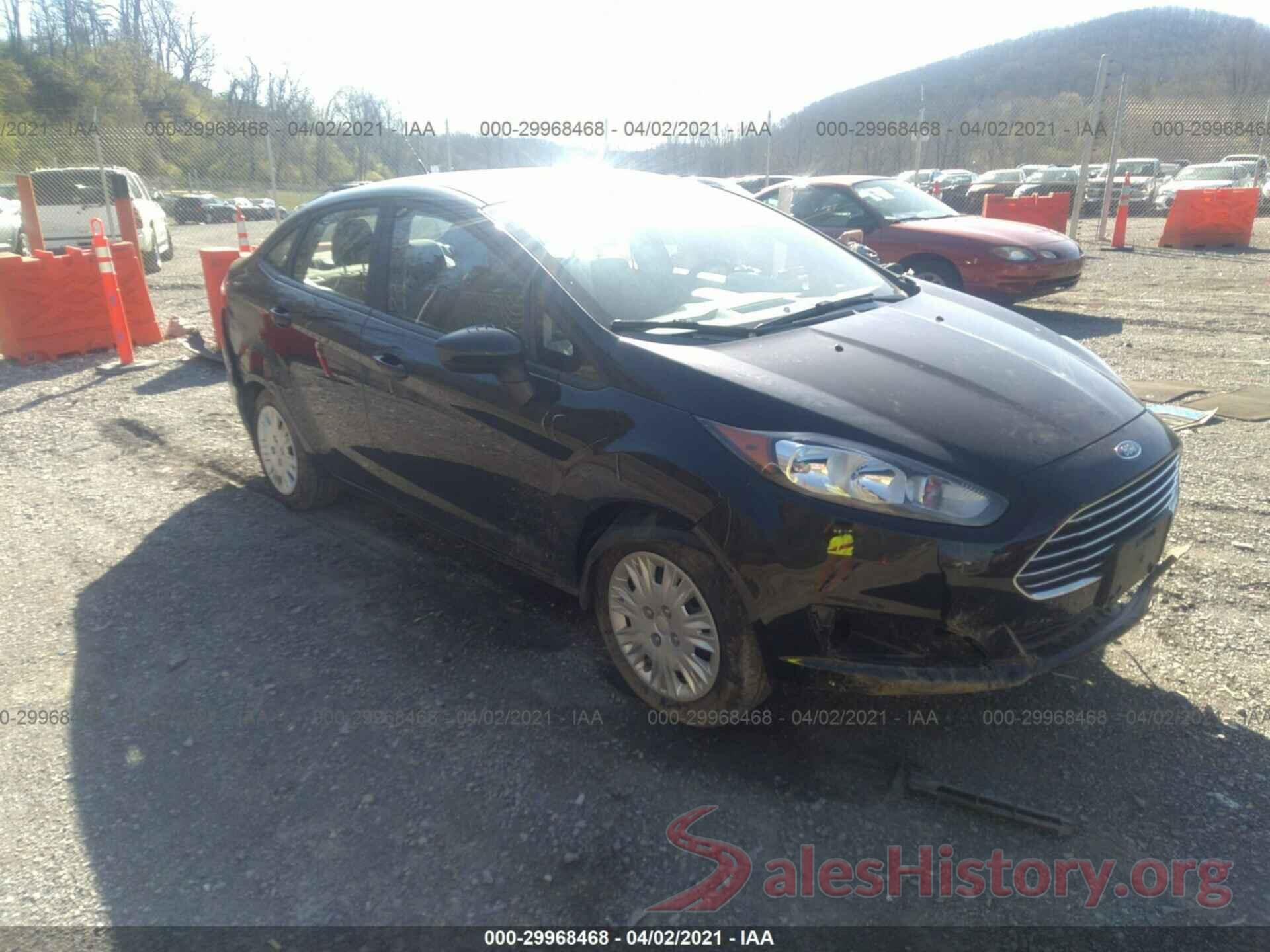 3FADP4AJ7KM151645 2019 FORD FIESTA