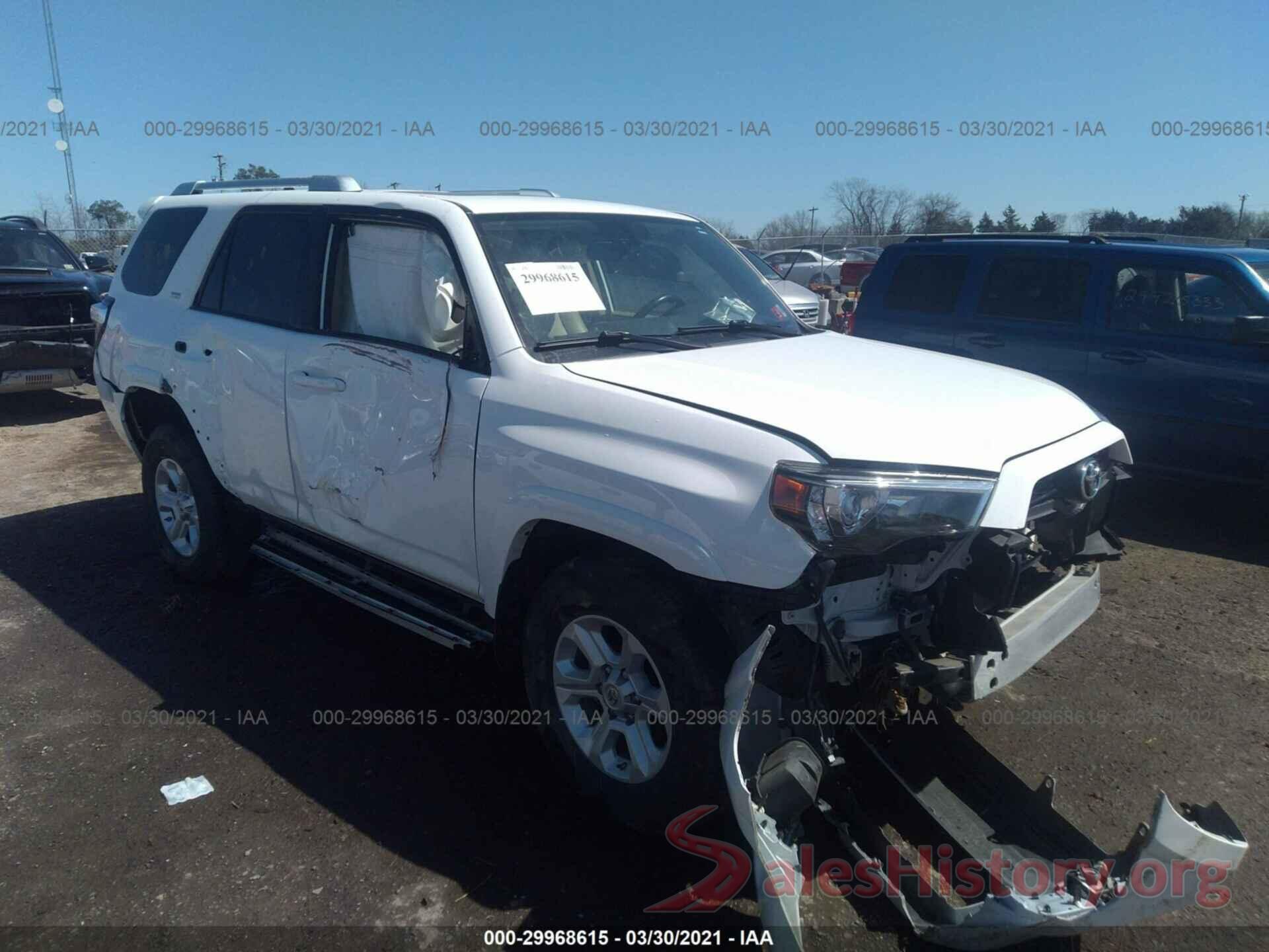 JTEBU5JR2G5315107 2016 TOYOTA 4RUNNER