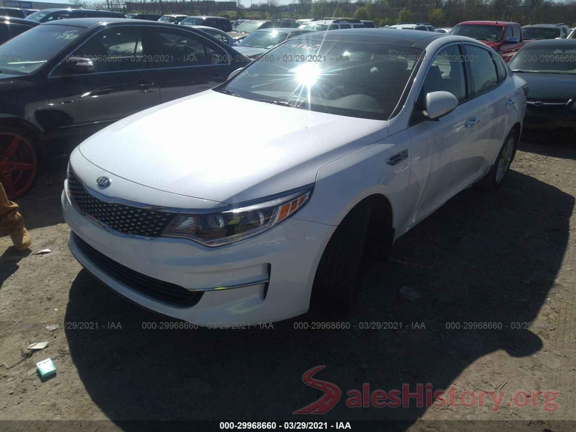 5XXGU4L3XGG031801 2016 KIA OPTIMA