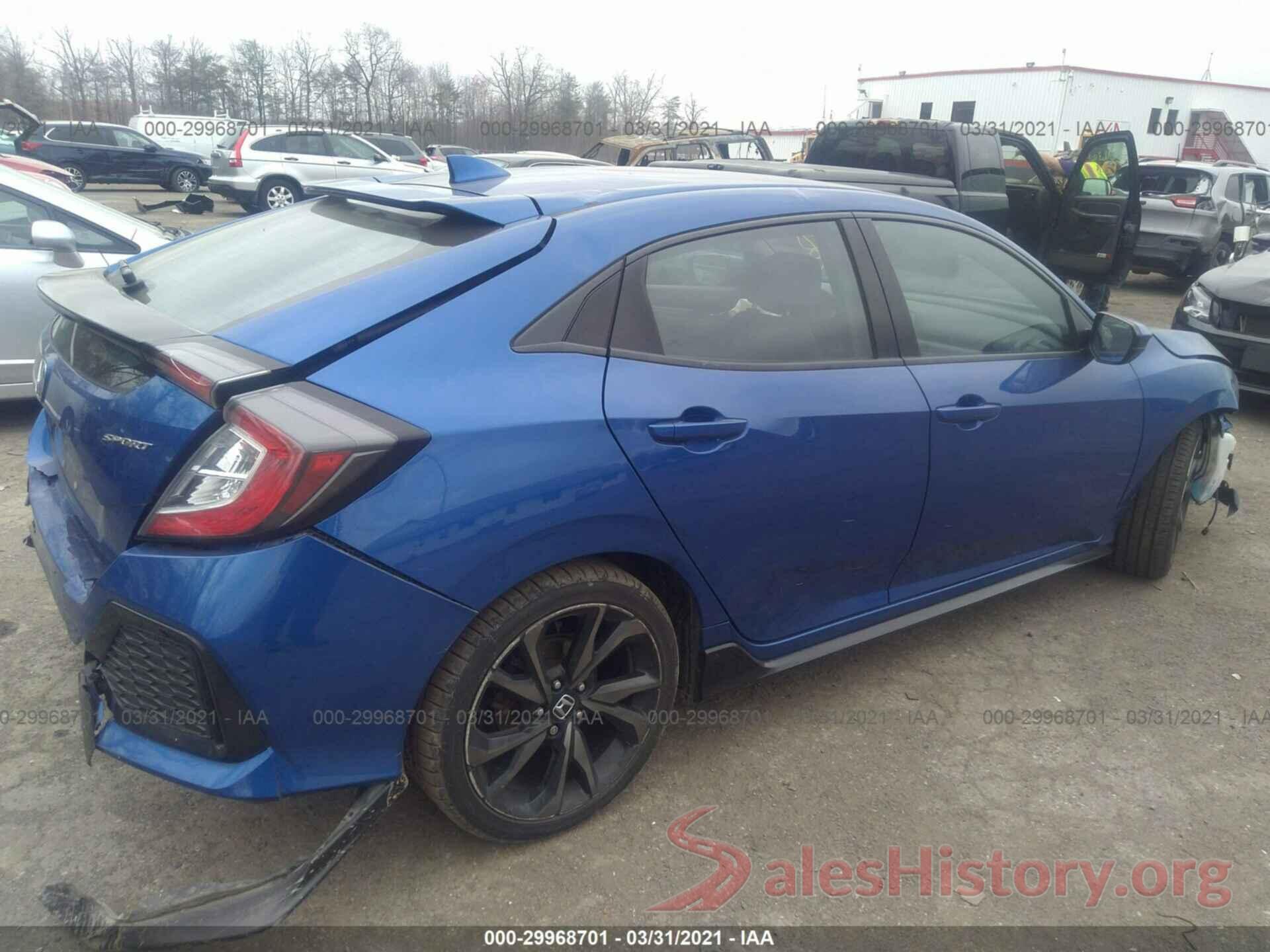 SHHFK7H41HU403730 2017 HONDA CIVIC HATCHBACK