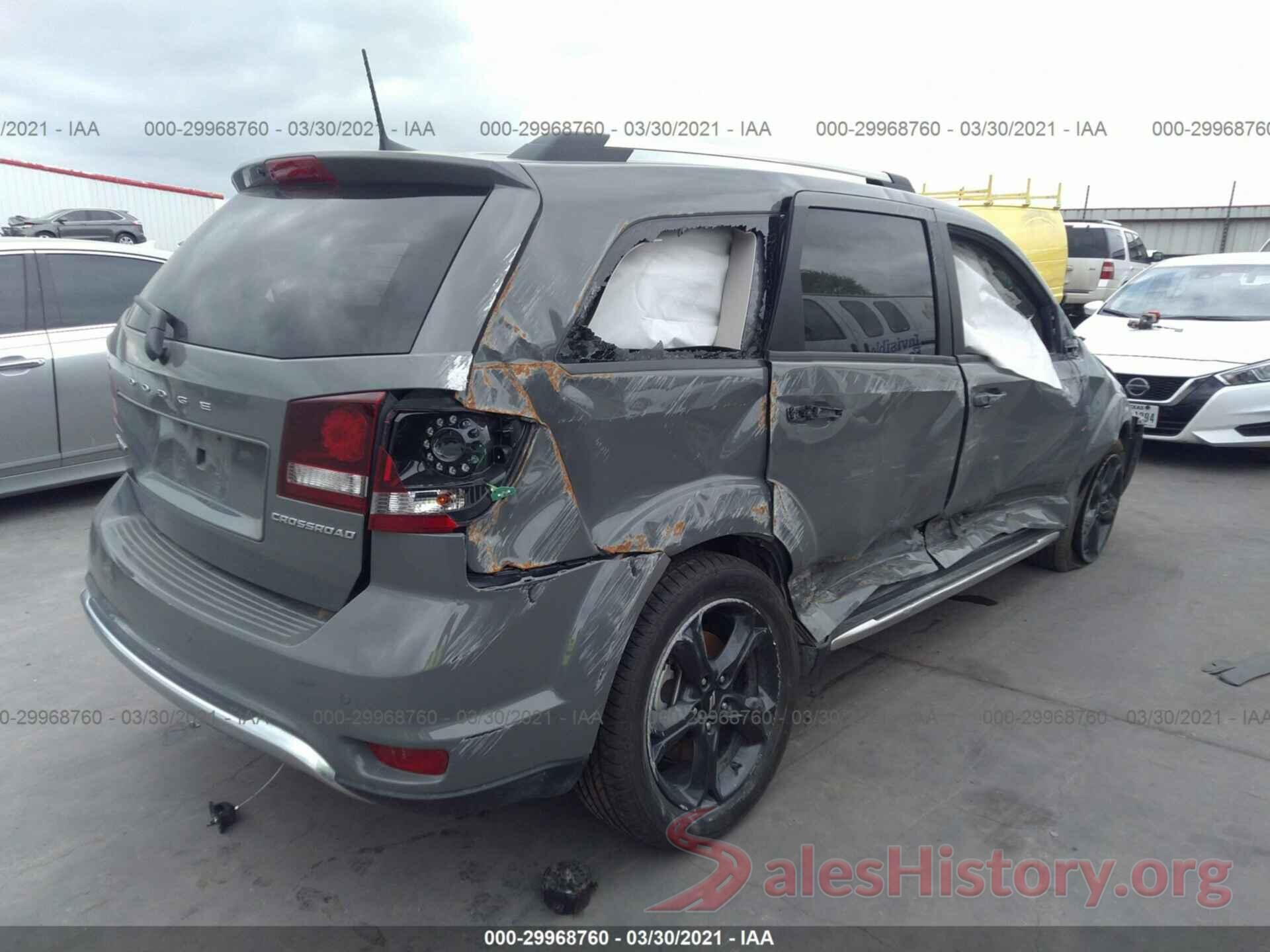 3C4PDCGB8LT264103 2020 DODGE JOURNEY