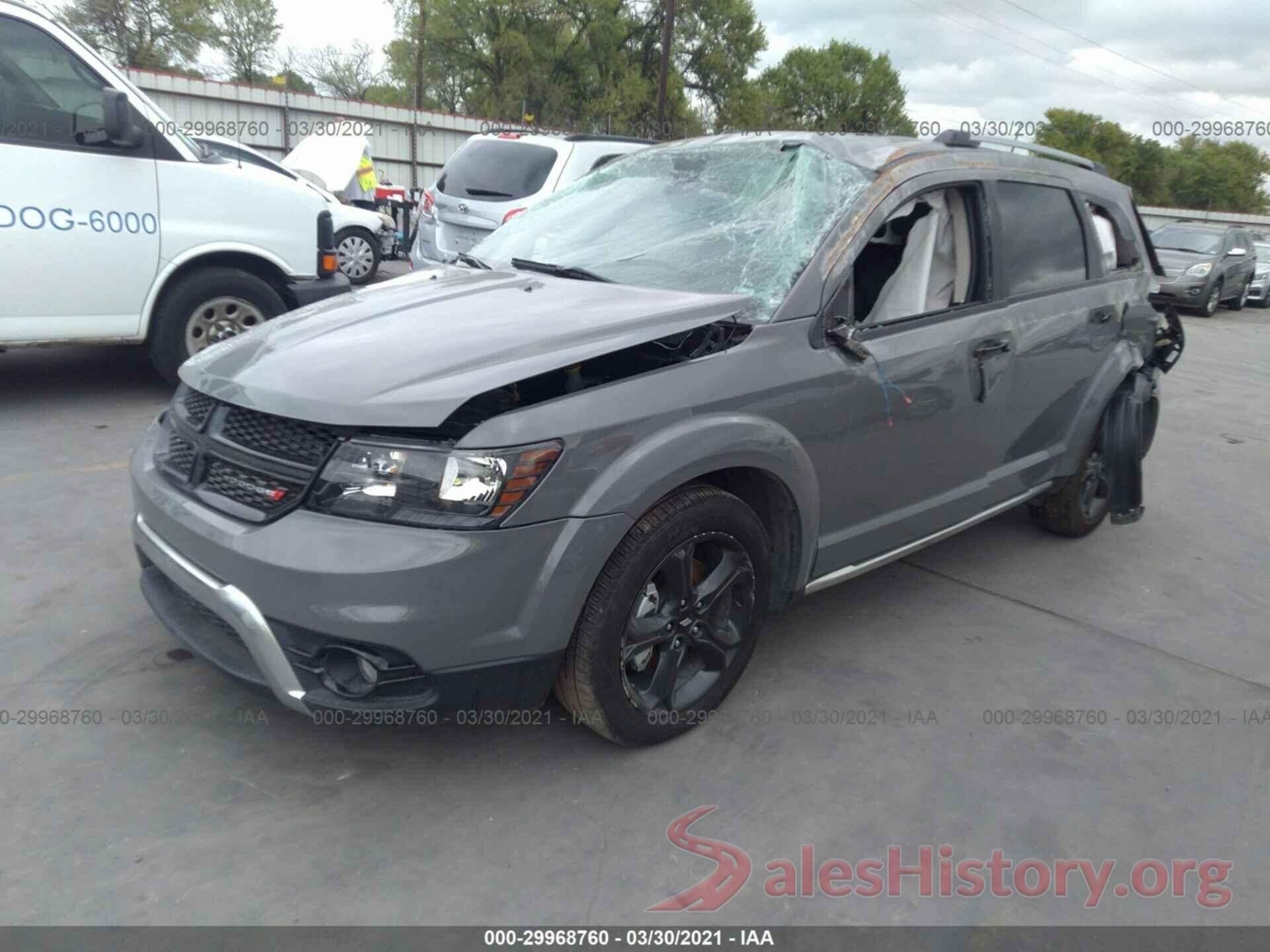 3C4PDCGB8LT264103 2020 DODGE JOURNEY