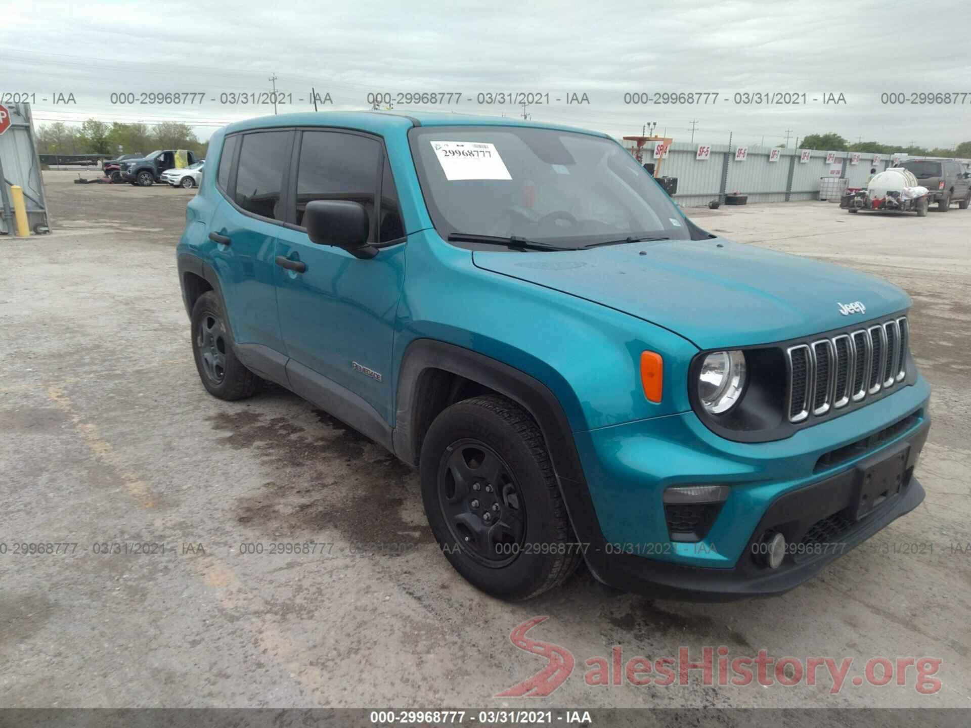 ZACNJAAB8LPL03127 2020 JEEP RENEGADE