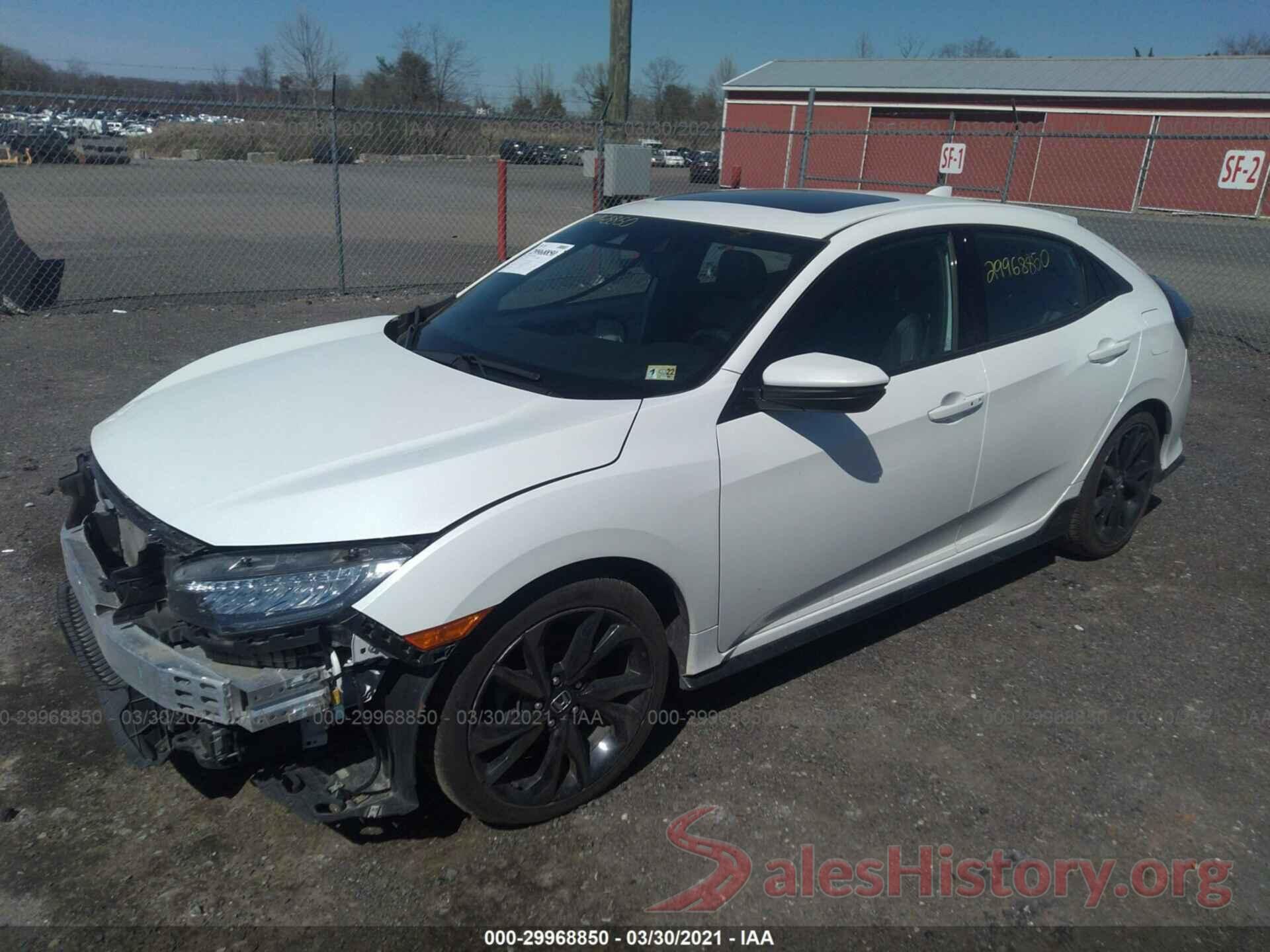 SHHFK7H90HU221321 2017 HONDA CIVIC HATCHBACK