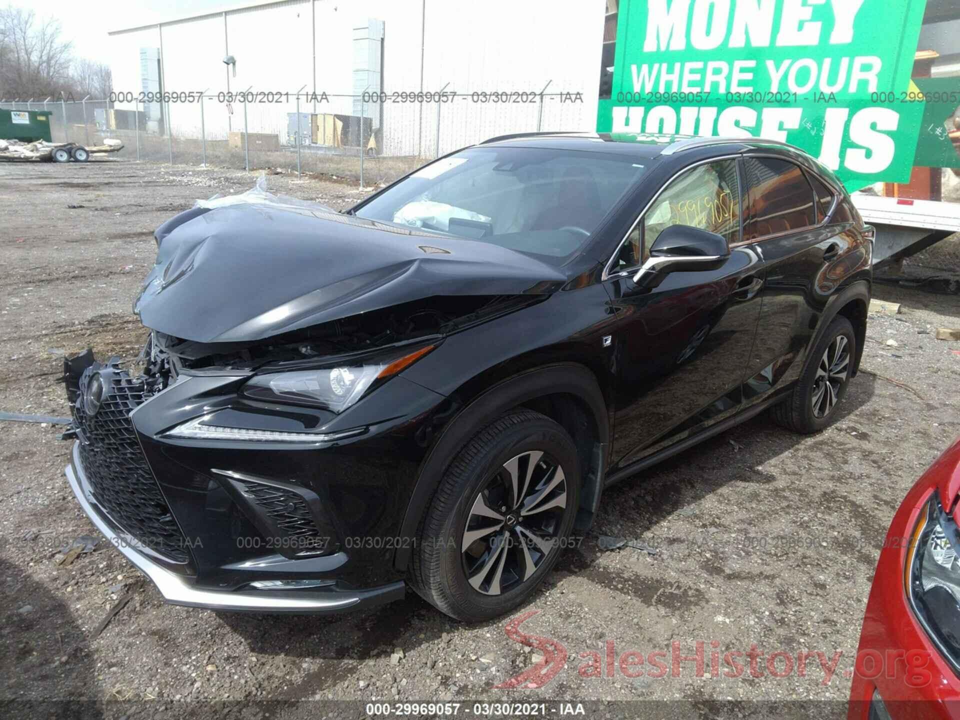 JTJSARDZ0L5012737 2020 LEXUS NX