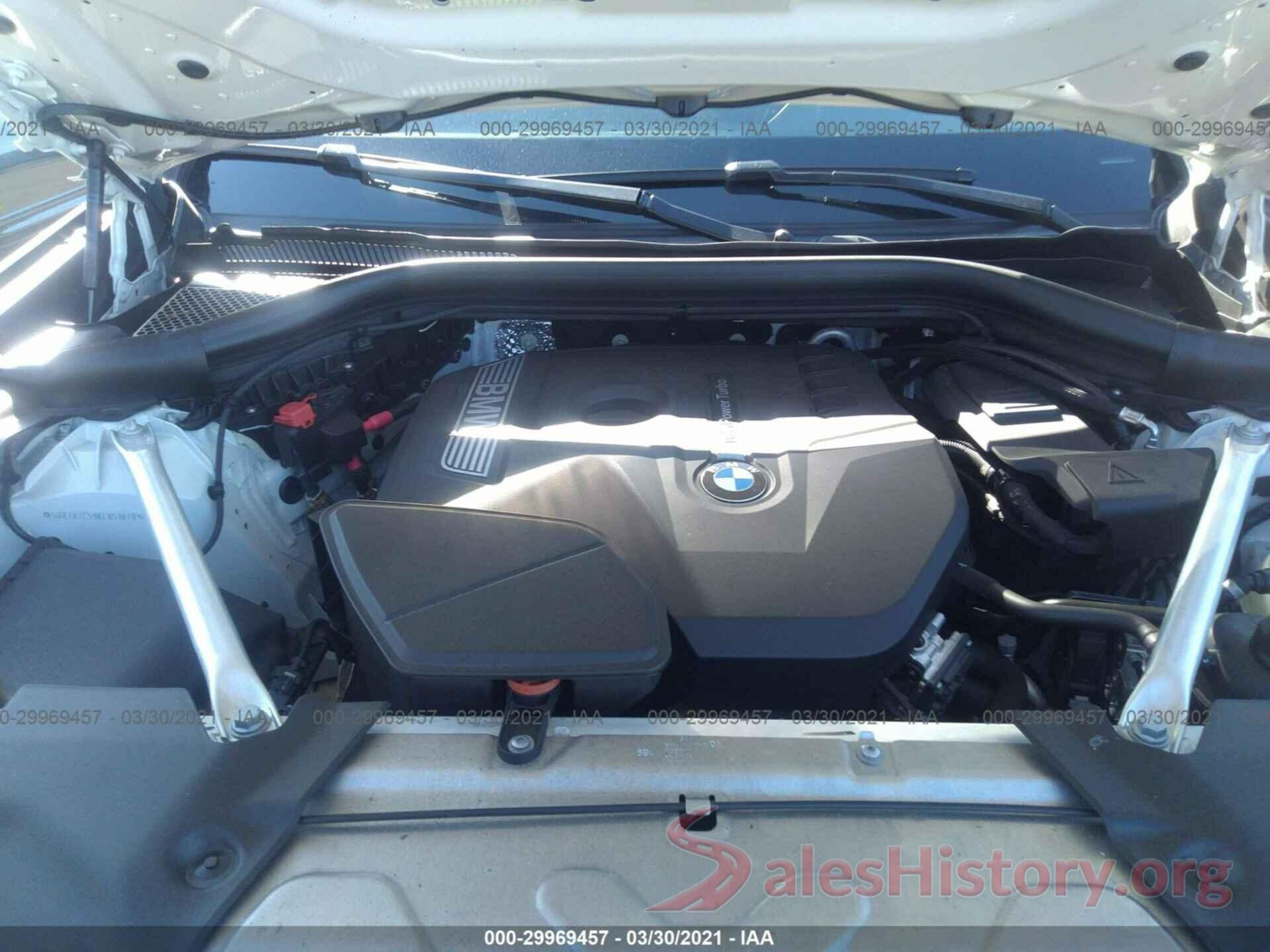 5UXTR7C59KLR51820 2019 BMW X3