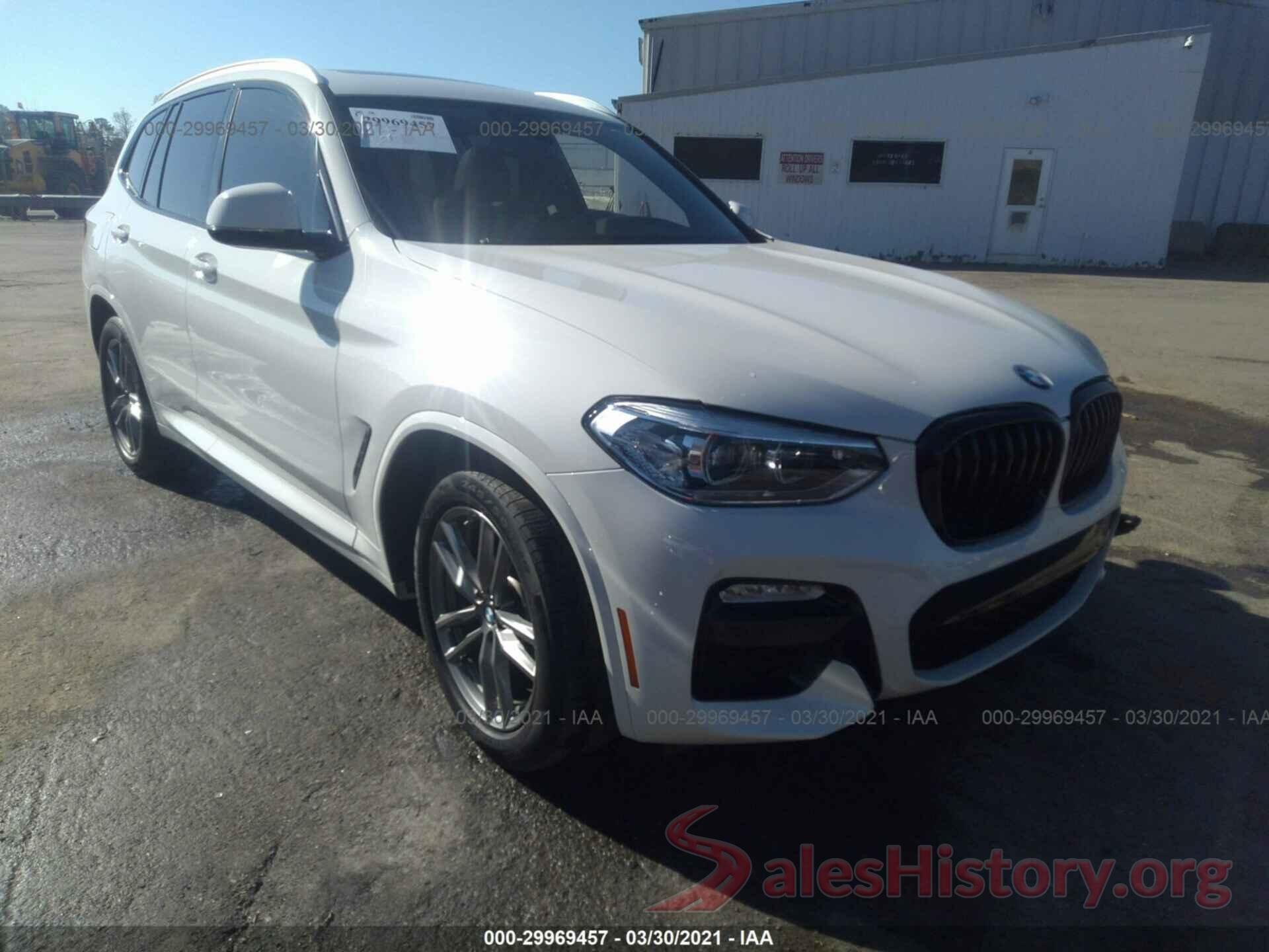 5UXTR7C59KLR51820 2019 BMW X3