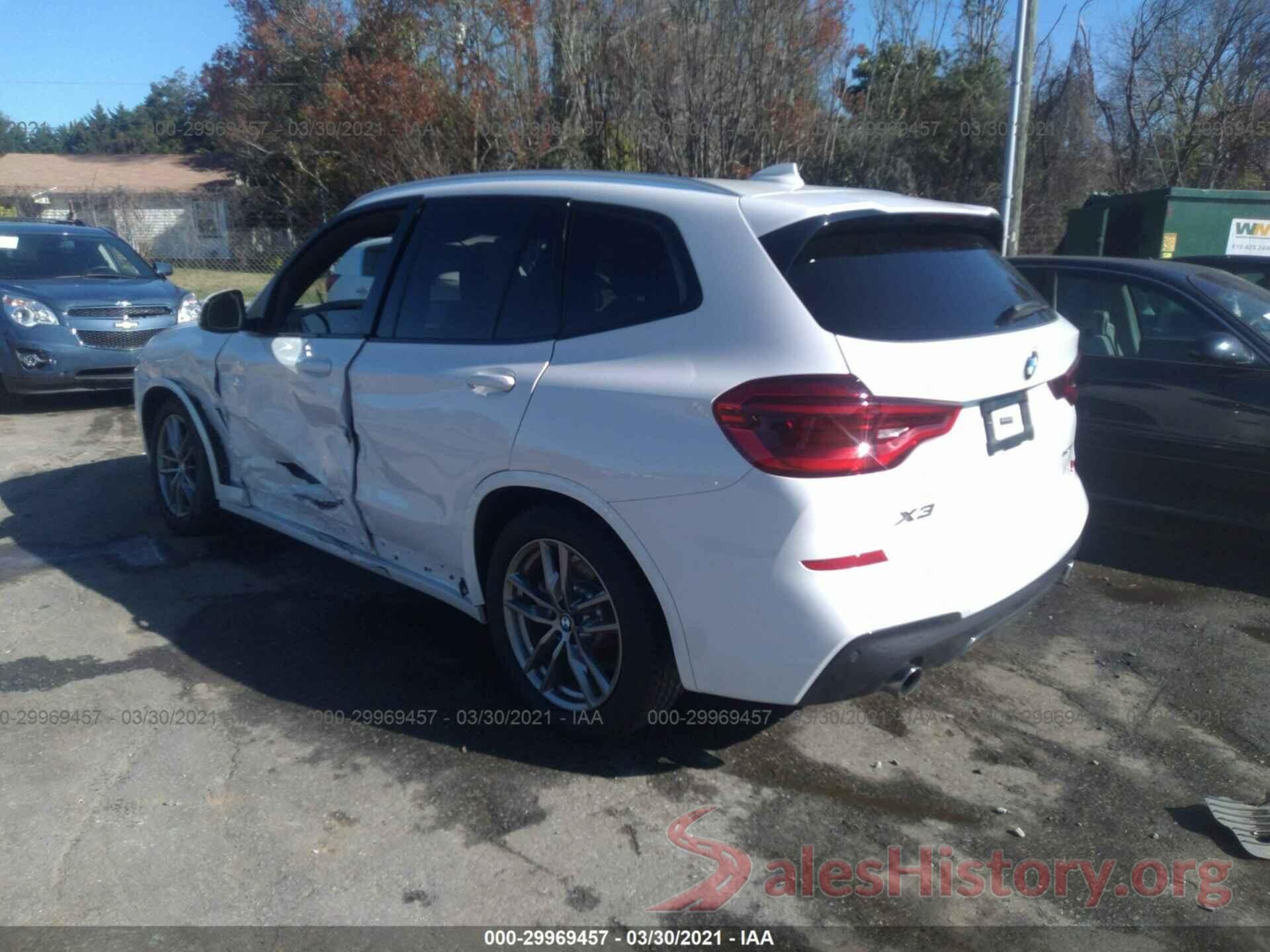 5UXTR7C59KLR51820 2019 BMW X3