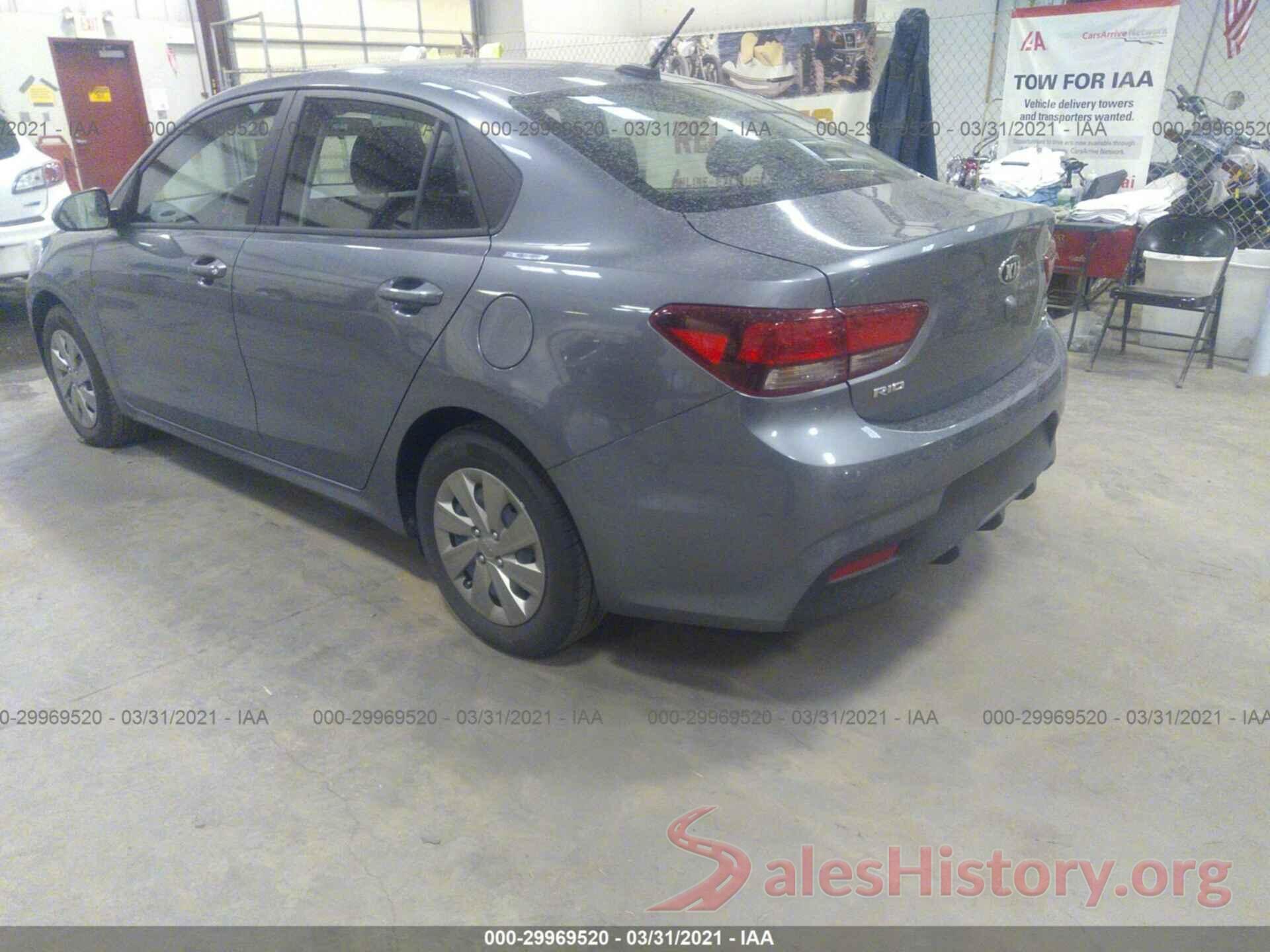 3KPA24AD7LE320550 2020 KIA RIO