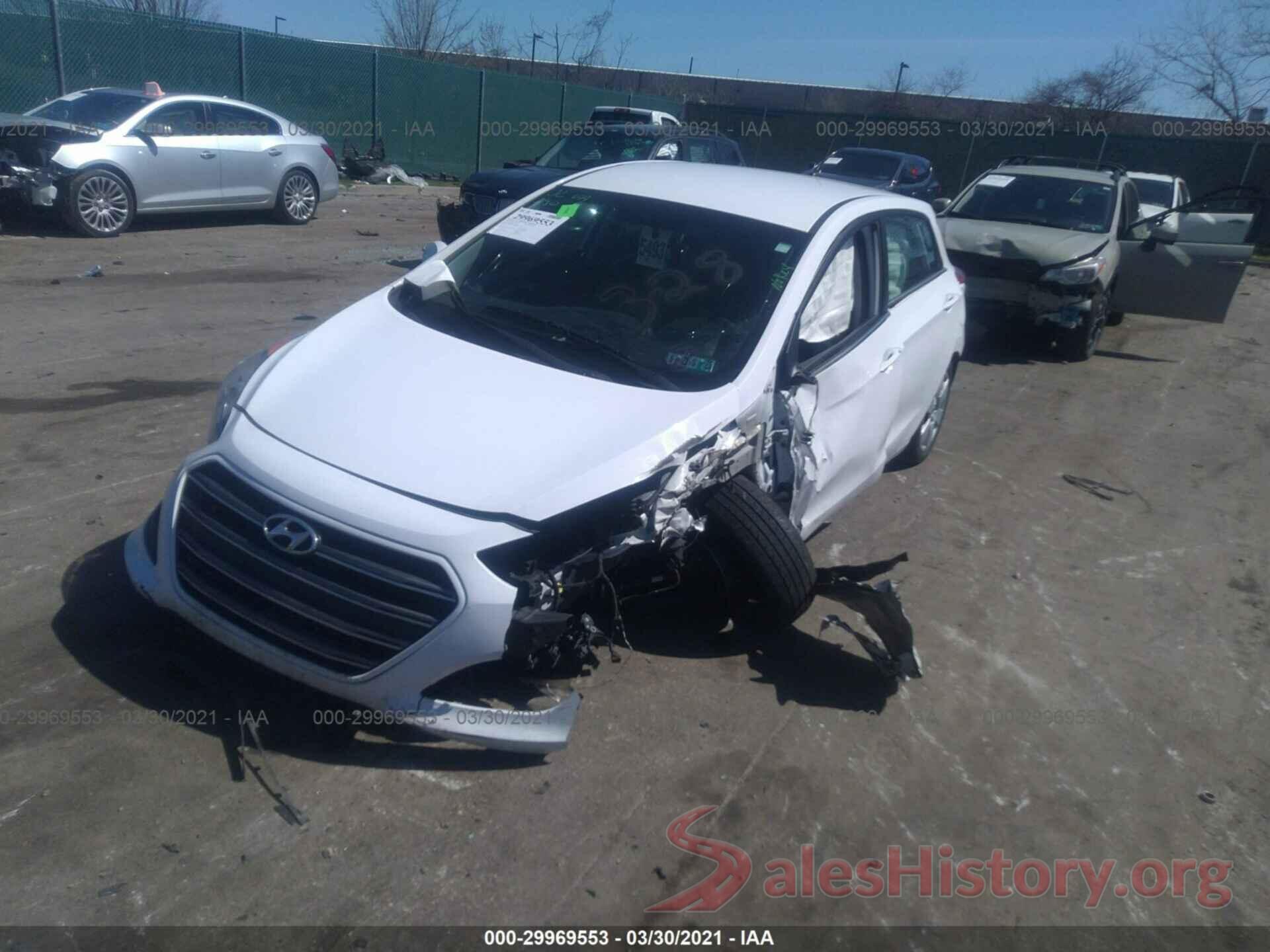 KMHD35LHXGU255390 2016 HYUNDAI ELANTRA GT