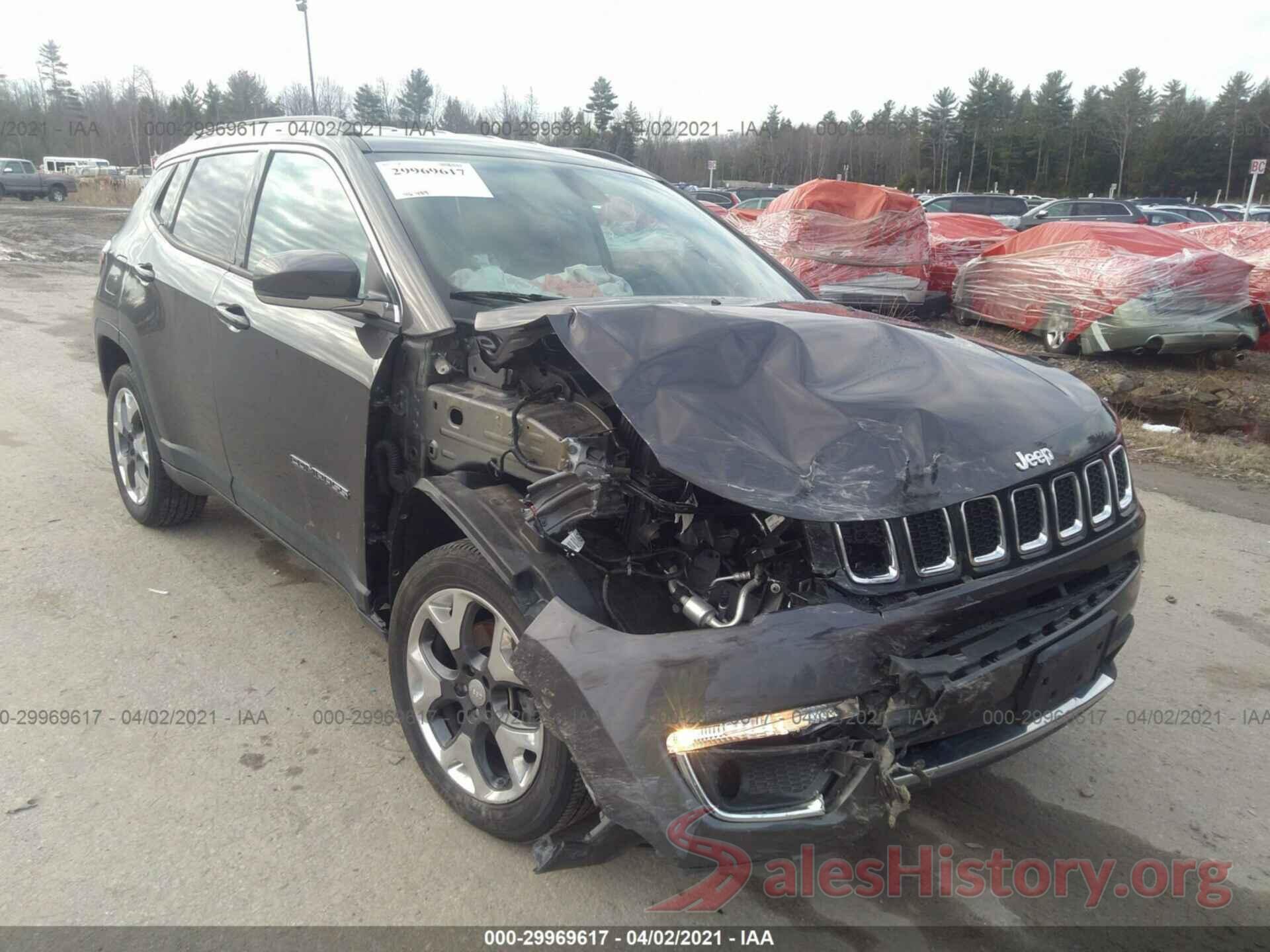 3C4NJDCB8KT791147 2019 JEEP COMPASS