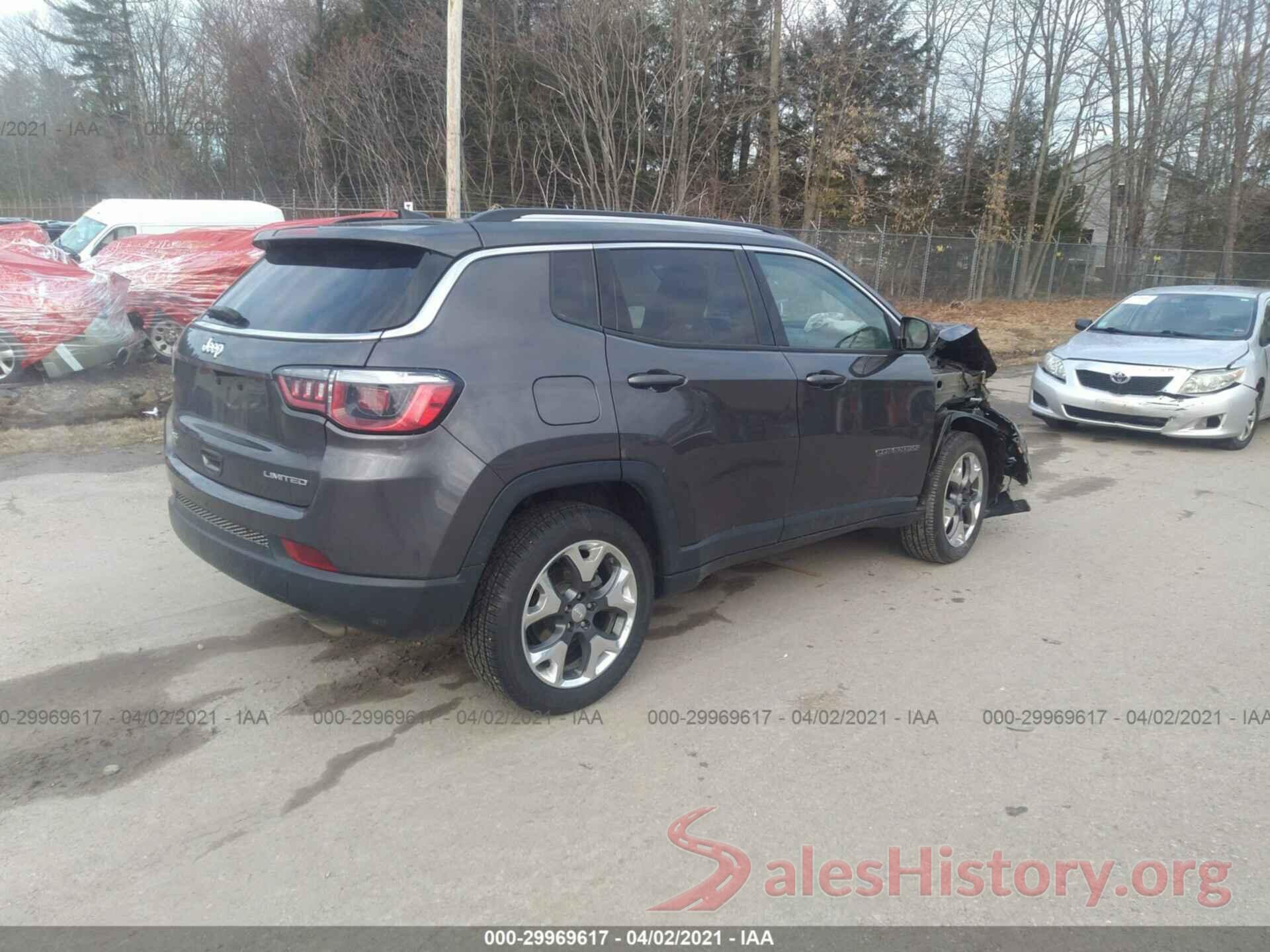 3C4NJDCB8KT791147 2019 JEEP COMPASS