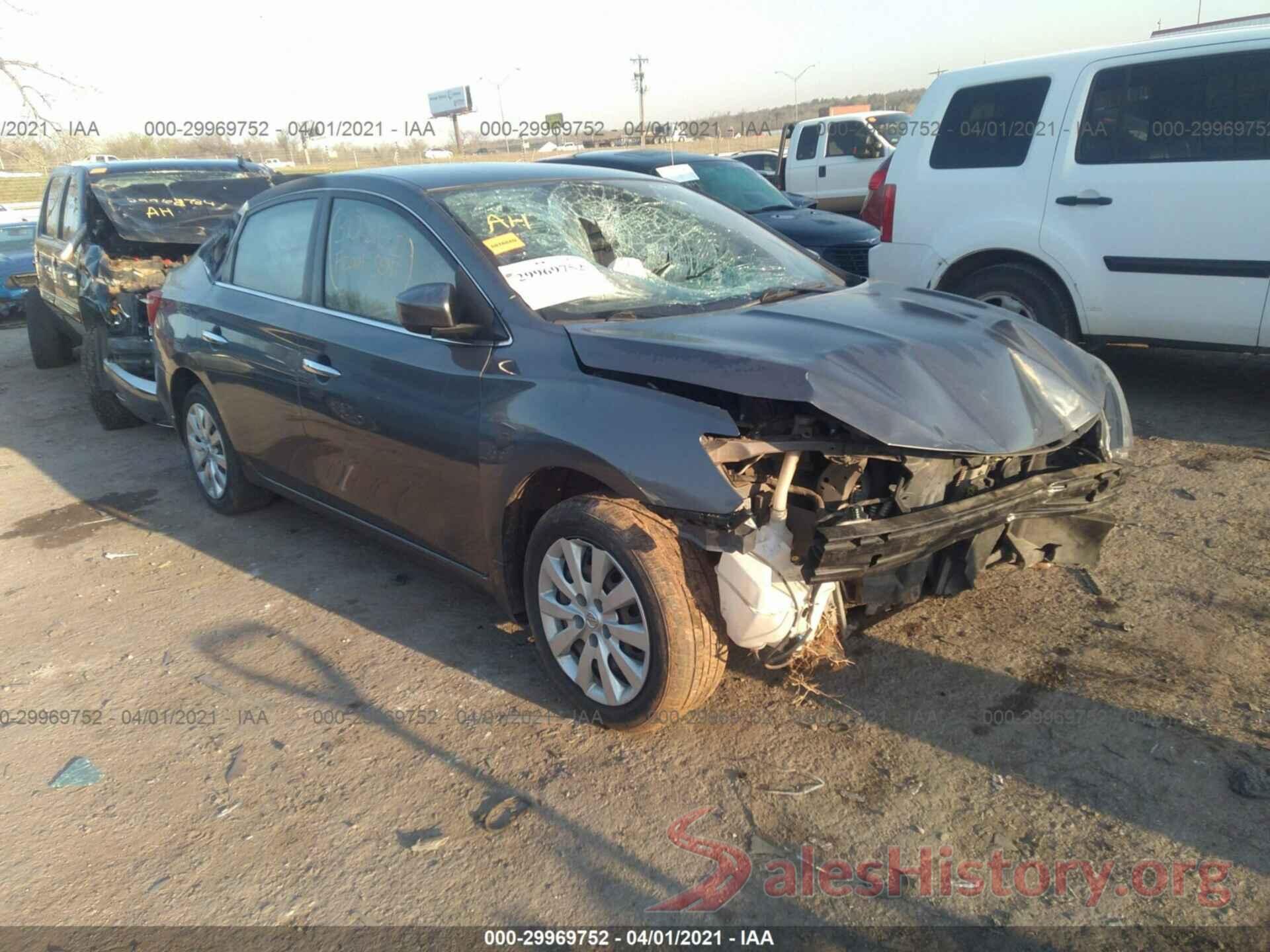 3N1AB7AP4GY277840 2016 NISSAN SENTRA