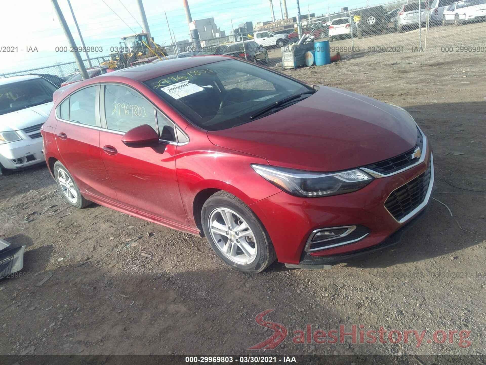 3G1BE6SM9HS528808 2017 CHEVROLET CRUZE