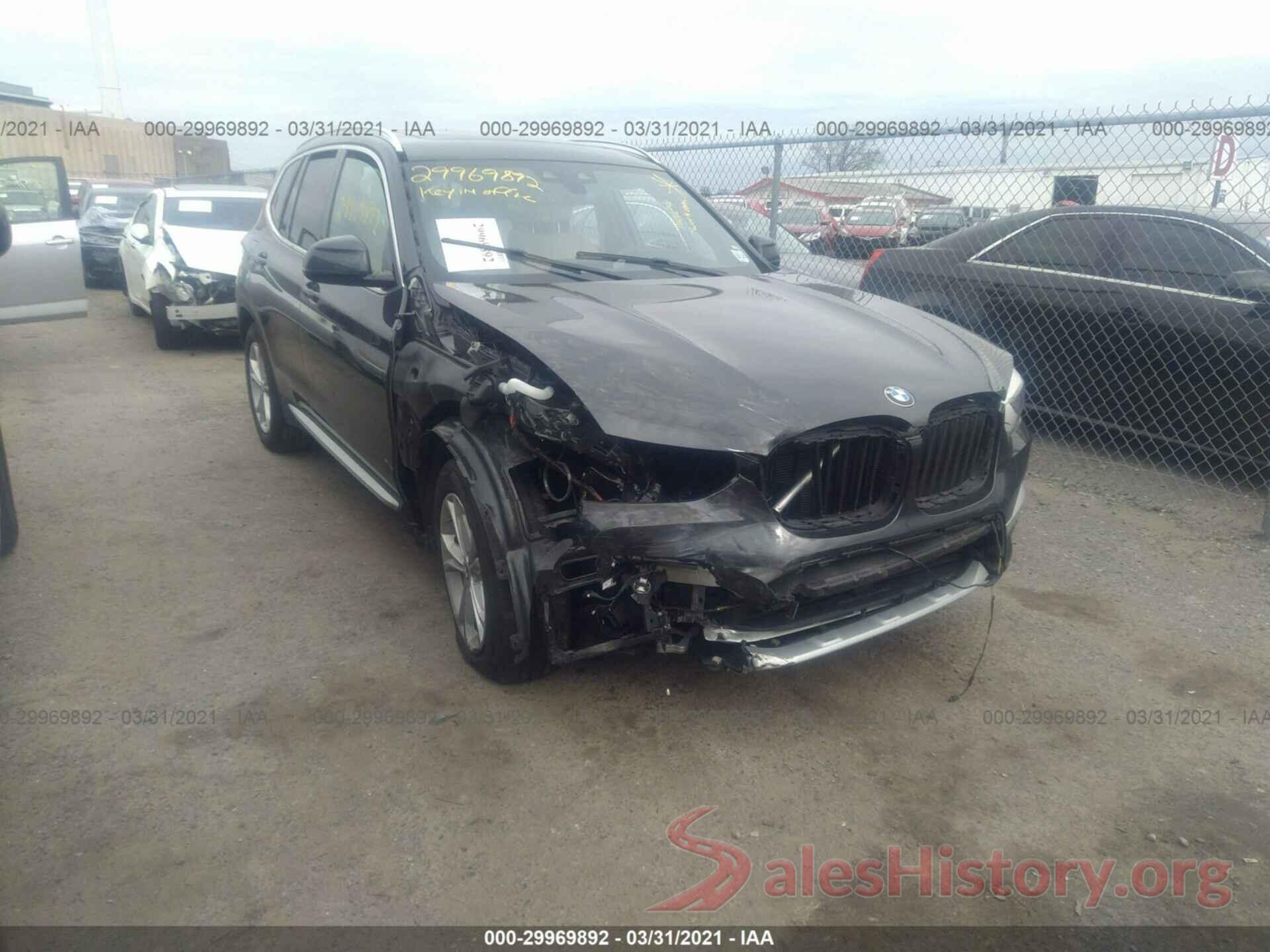 5UXTY5C09LLT37329 2020 BMW X3