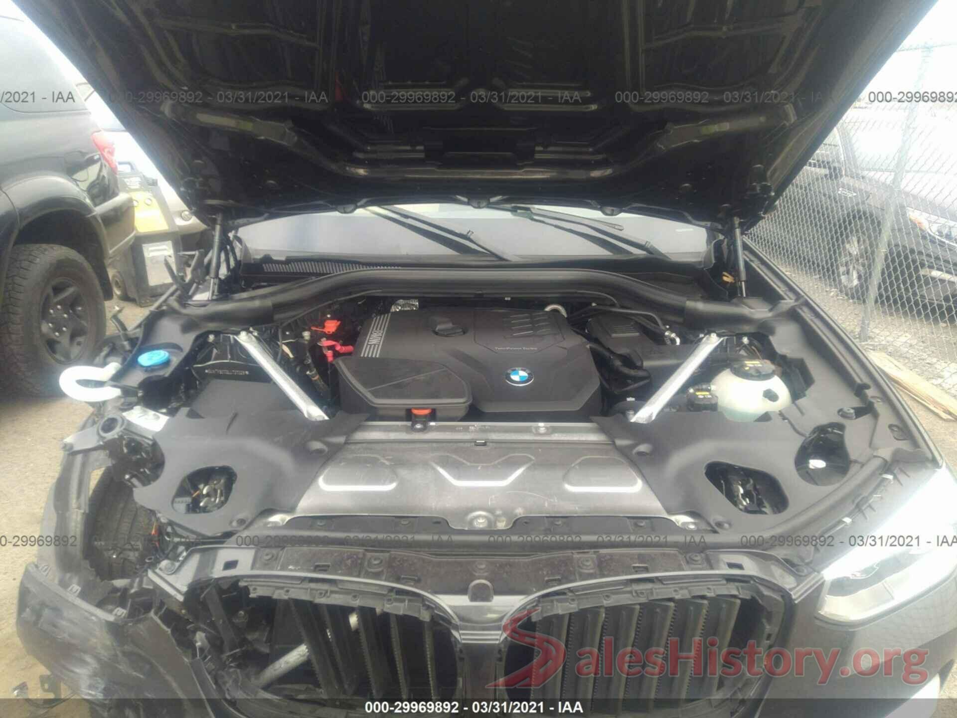 5UXTY5C09LLT37329 2020 BMW X3