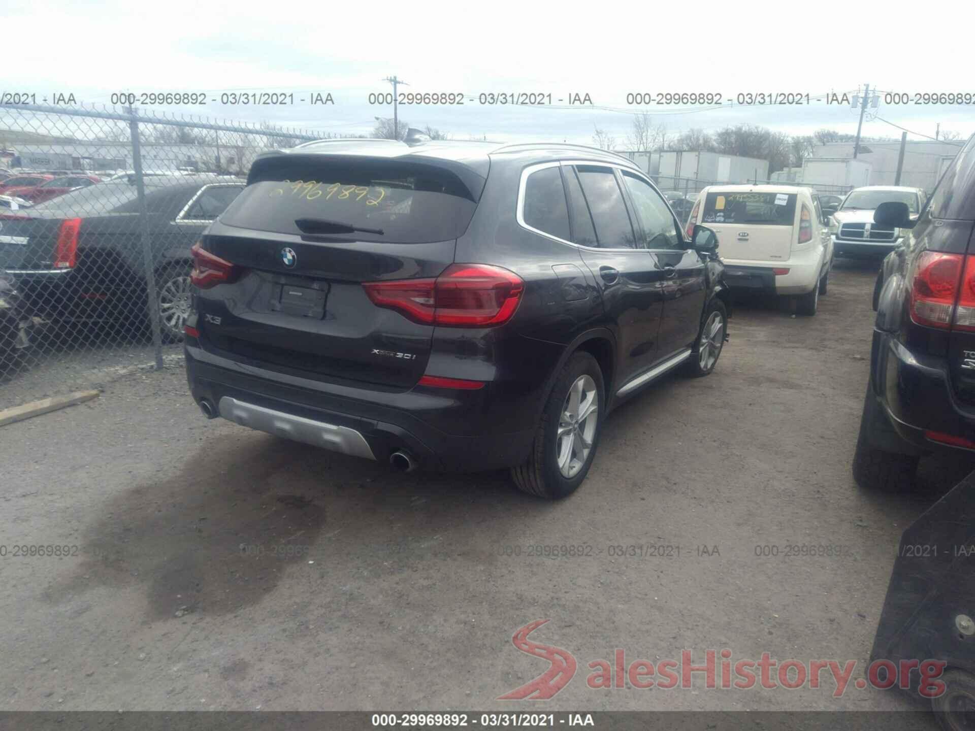 5UXTY5C09LLT37329 2020 BMW X3