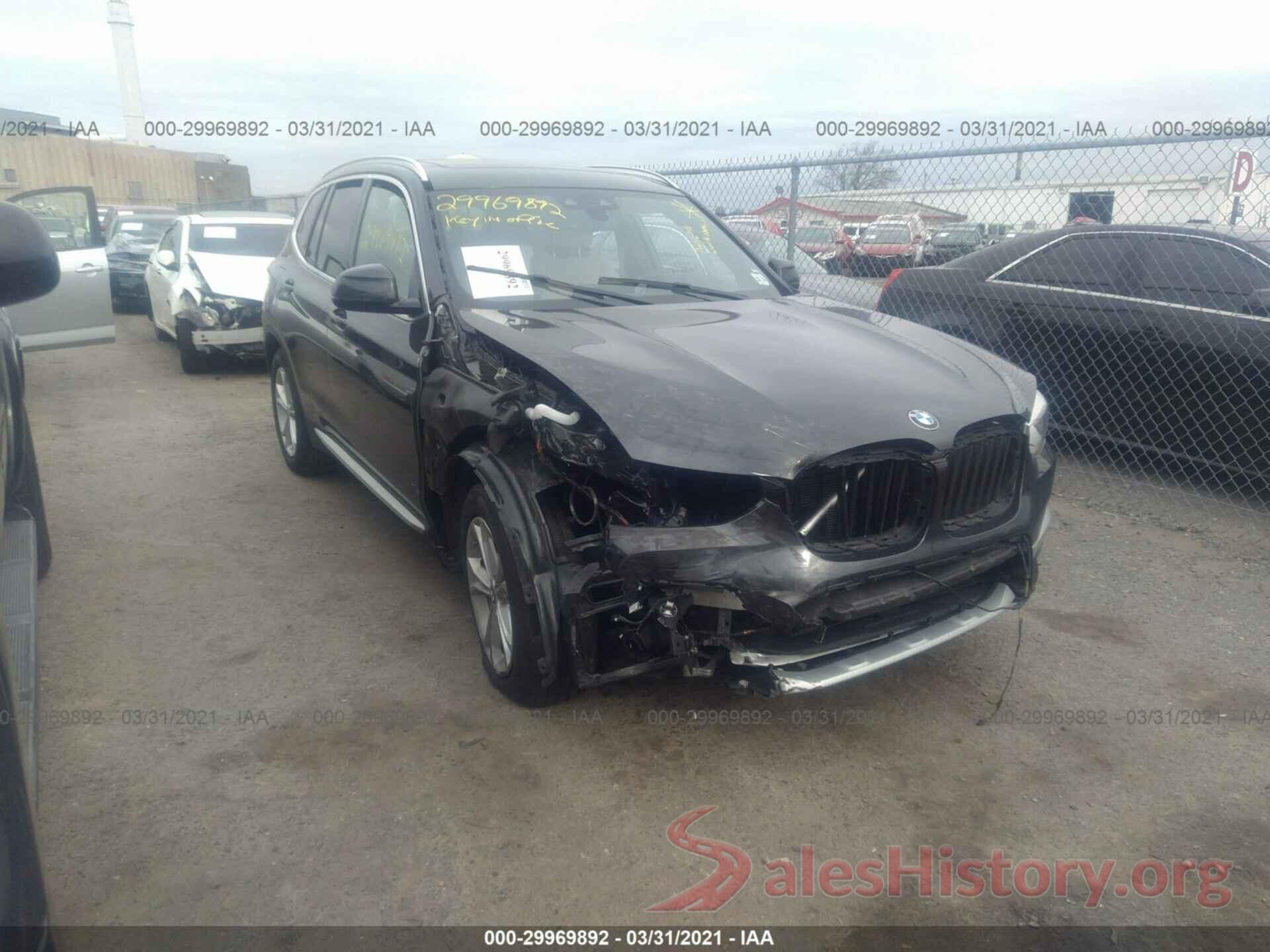 5UXTY5C09LLT37329 2020 BMW X3