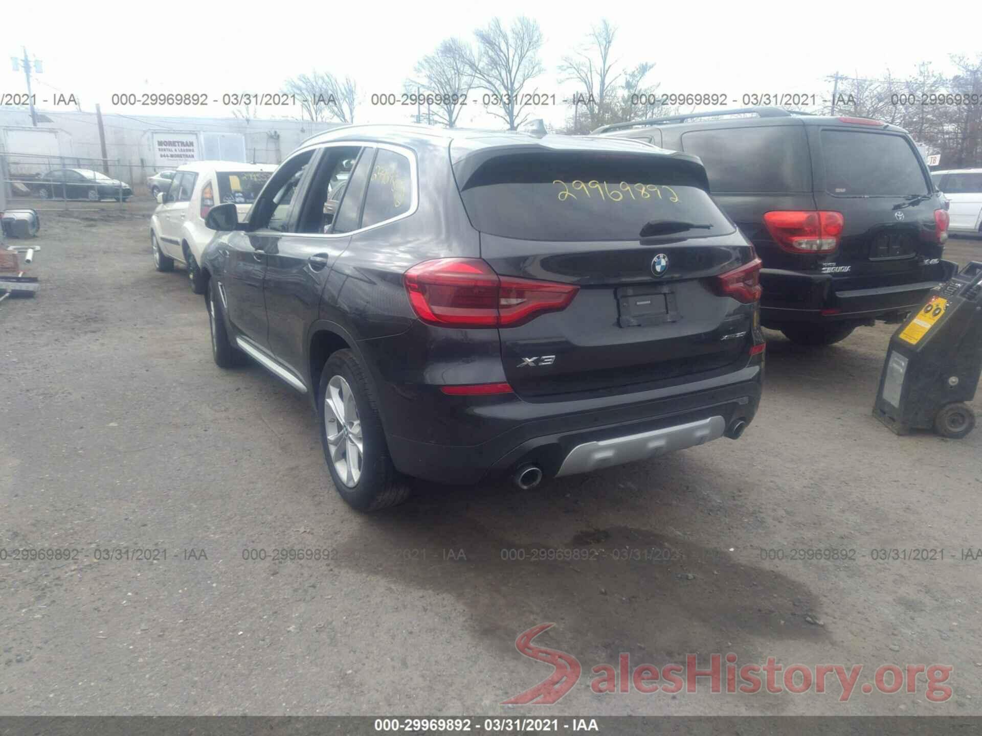 5UXTY5C09LLT37329 2020 BMW X3