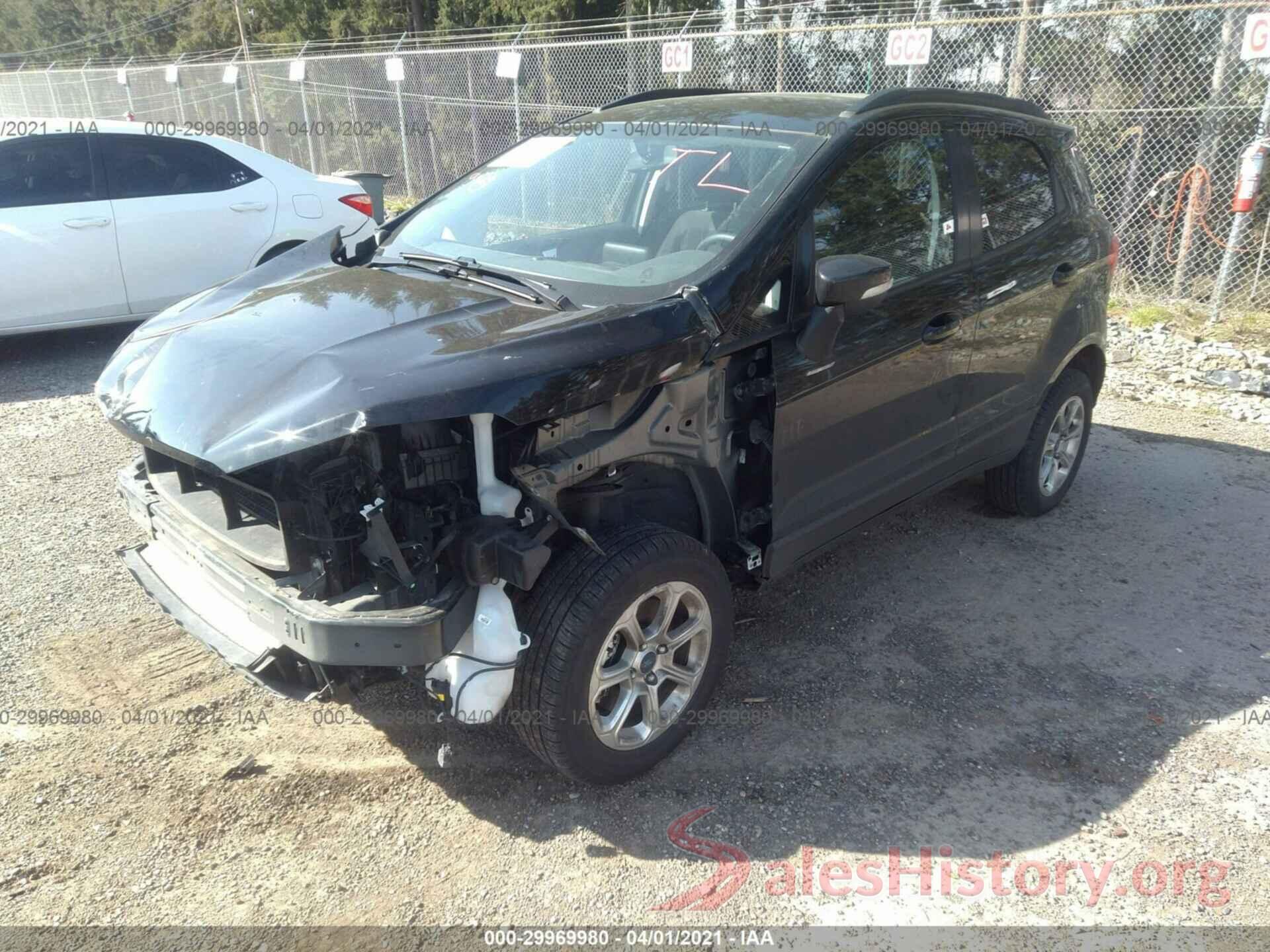 MAJ6S3GL0KC257446 2019 FORD ECOSPORT