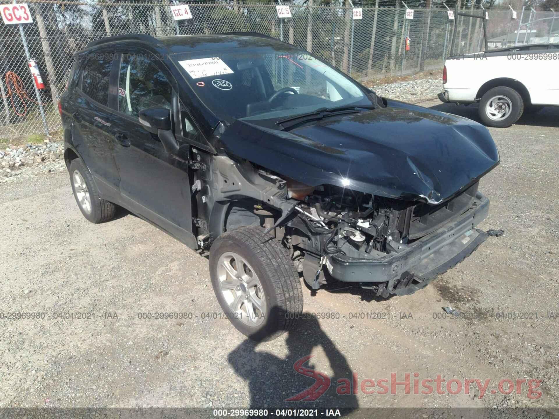 MAJ6S3GL0KC257446 2019 FORD ECOSPORT