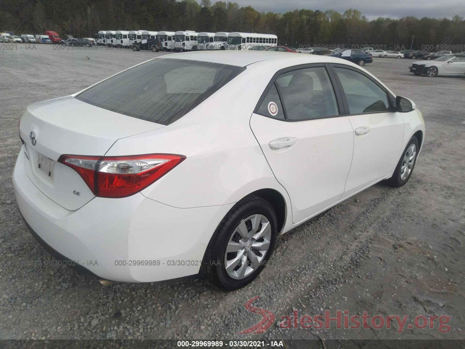 5YFBURHE9GP509134 2016 TOYOTA COROLLA