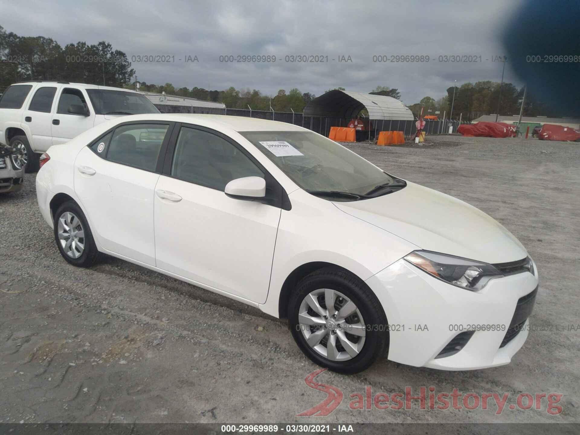 5YFBURHE9GP509134 2016 TOYOTA COROLLA