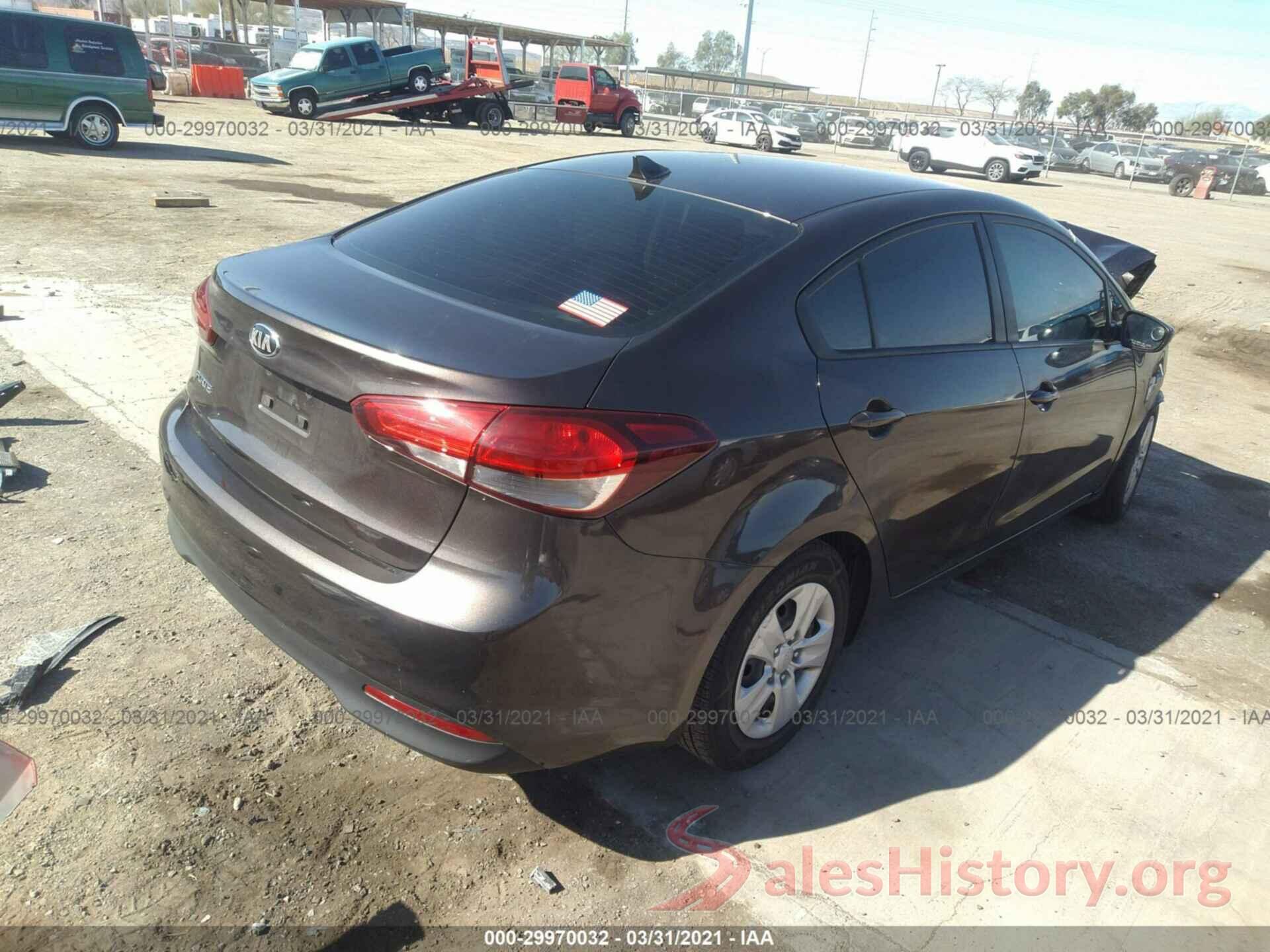 3KPFL4A76HE128704 2017 KIA FORTE