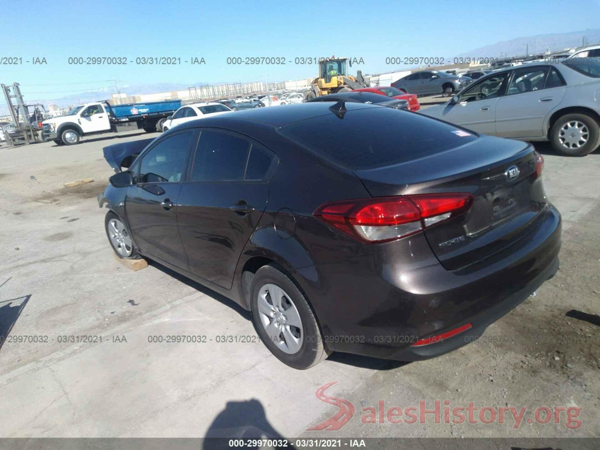 3KPFL4A76HE128704 2017 KIA FORTE