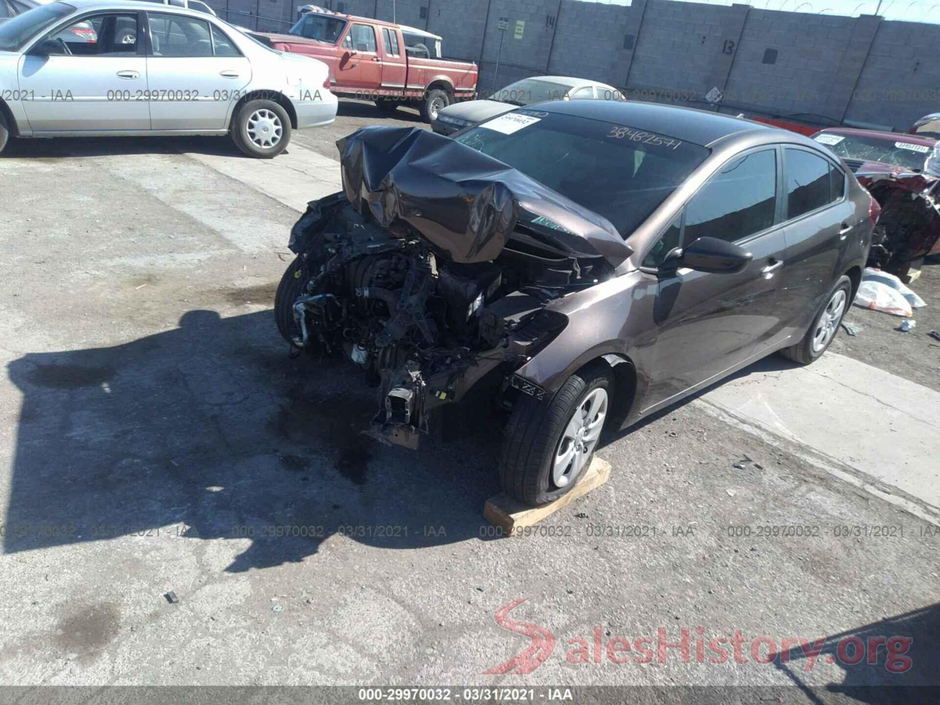 3KPFL4A76HE128704 2017 KIA FORTE