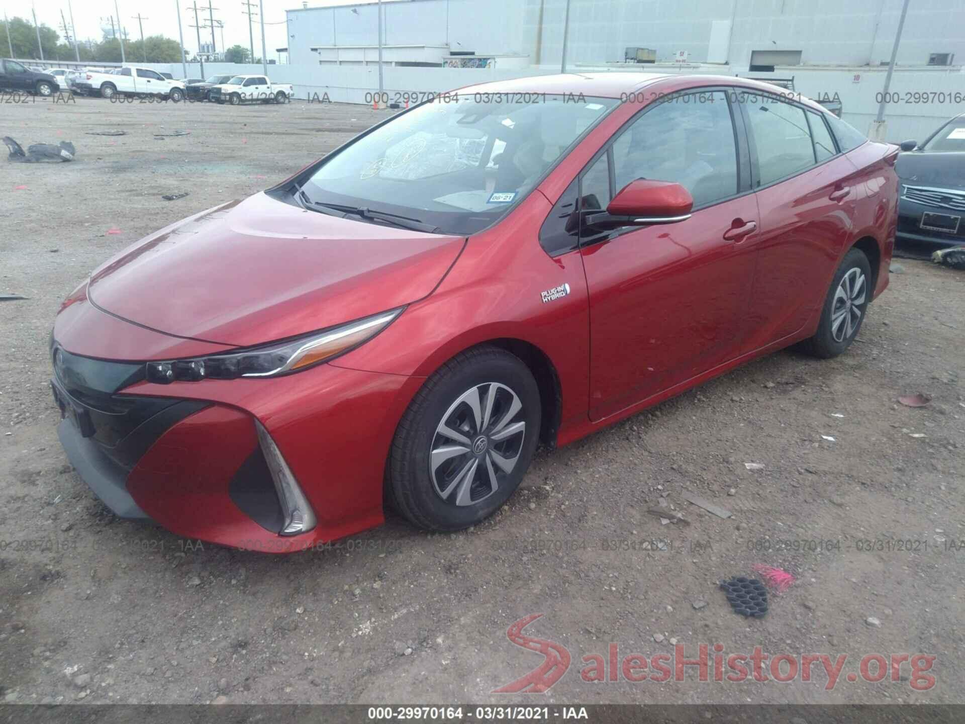 JTDKARFP5J3083830 2018 TOYOTA PRIUS PRIME