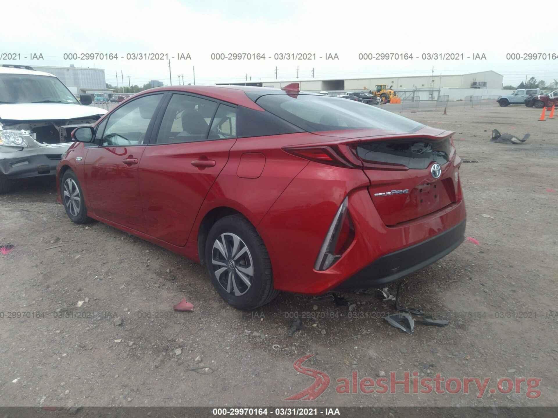 JTDKARFP5J3083830 2018 TOYOTA PRIUS PRIME