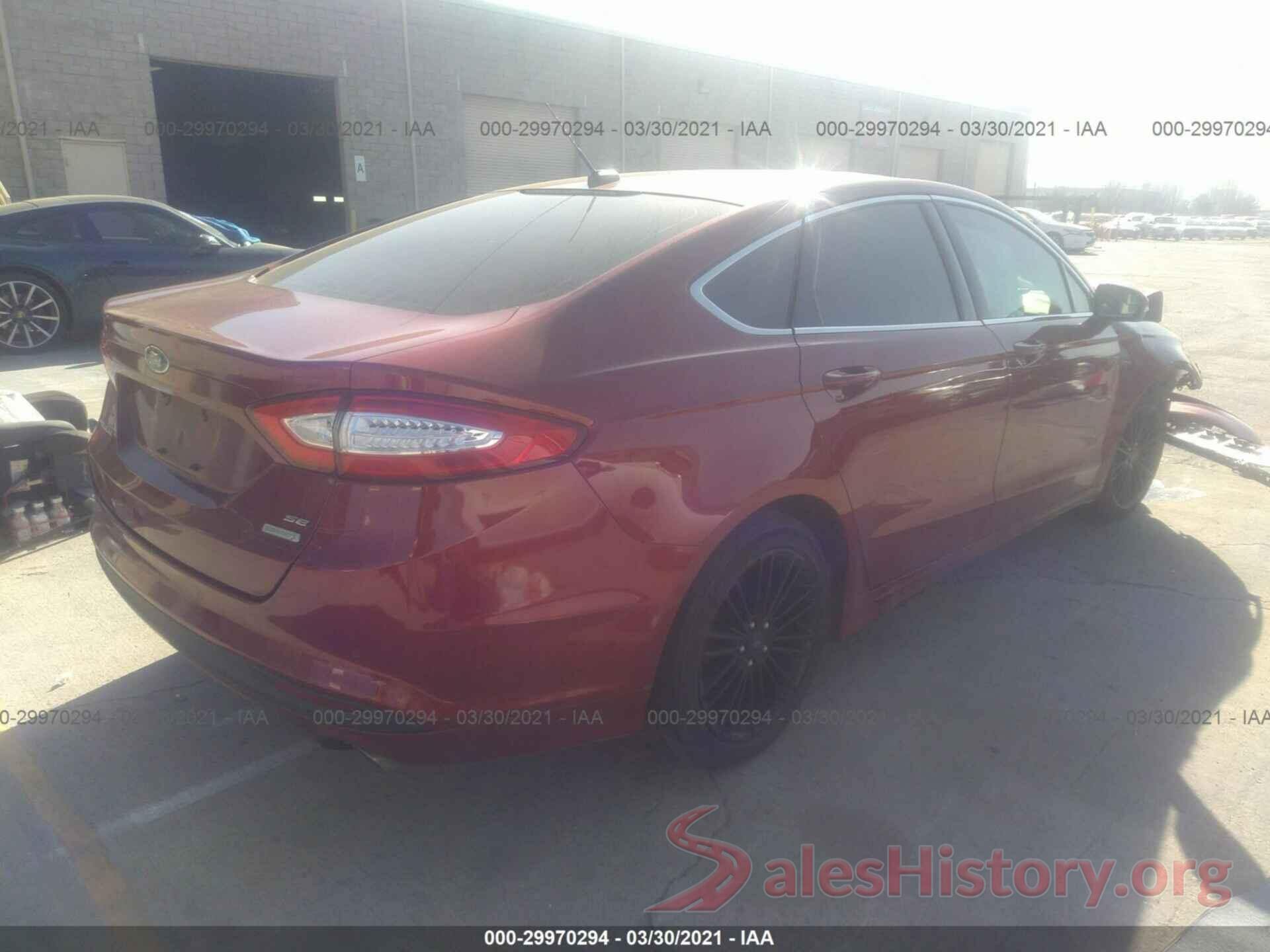 3FA6P0HD2GR343020 2016 FORD FUSION