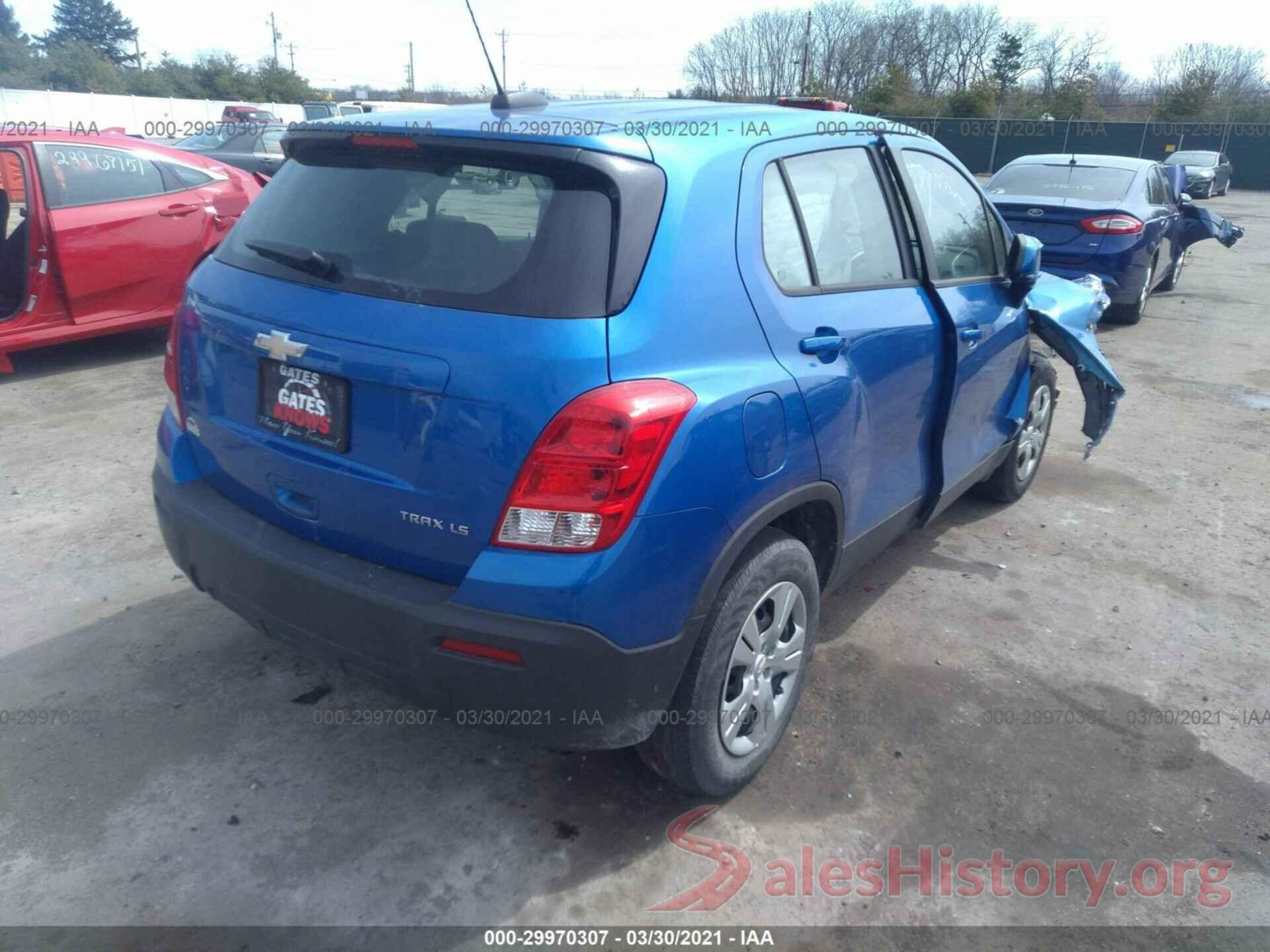 KL7CJKSBXGB677170 2016 CHEVROLET TRAX