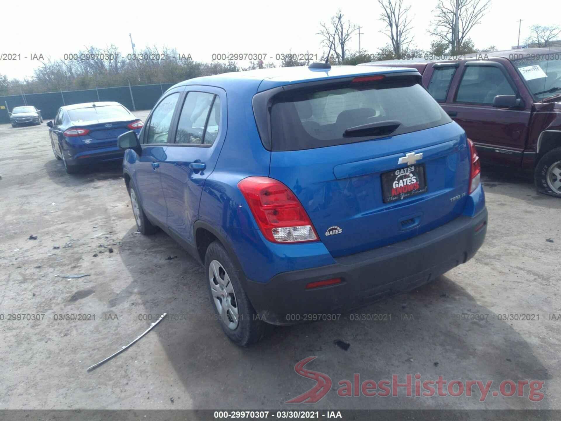 KL7CJKSBXGB677170 2016 CHEVROLET TRAX