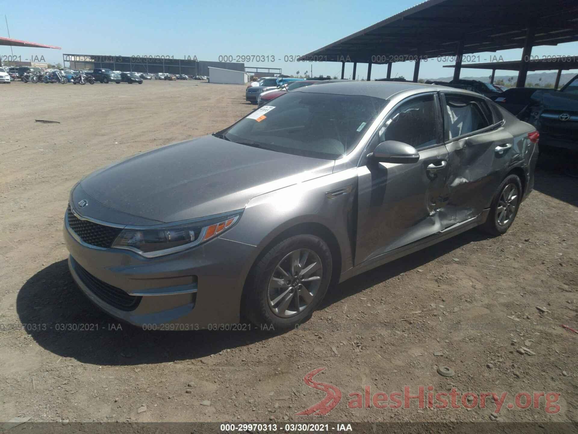 5XXGT4L1XGG052648 2016 KIA OPTIMA