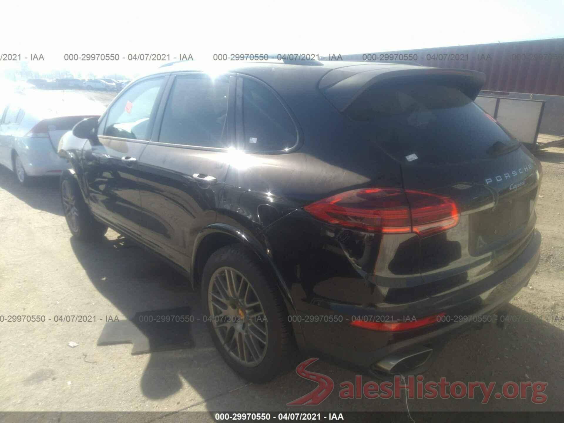 WP1AA2A2XHKA84646 2017 PORSCHE CAYENNE