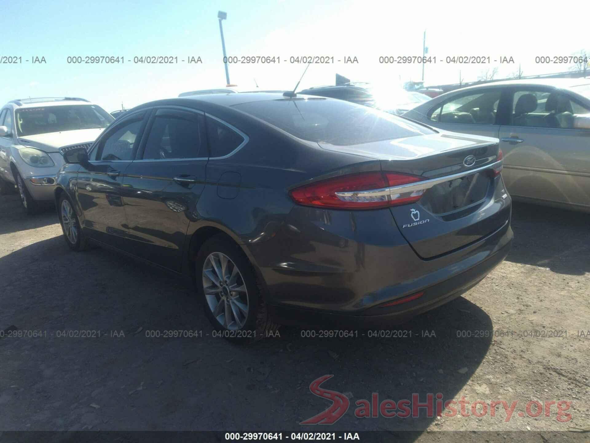 3FA6P0HD7HR138908 2017 FORD FUSION