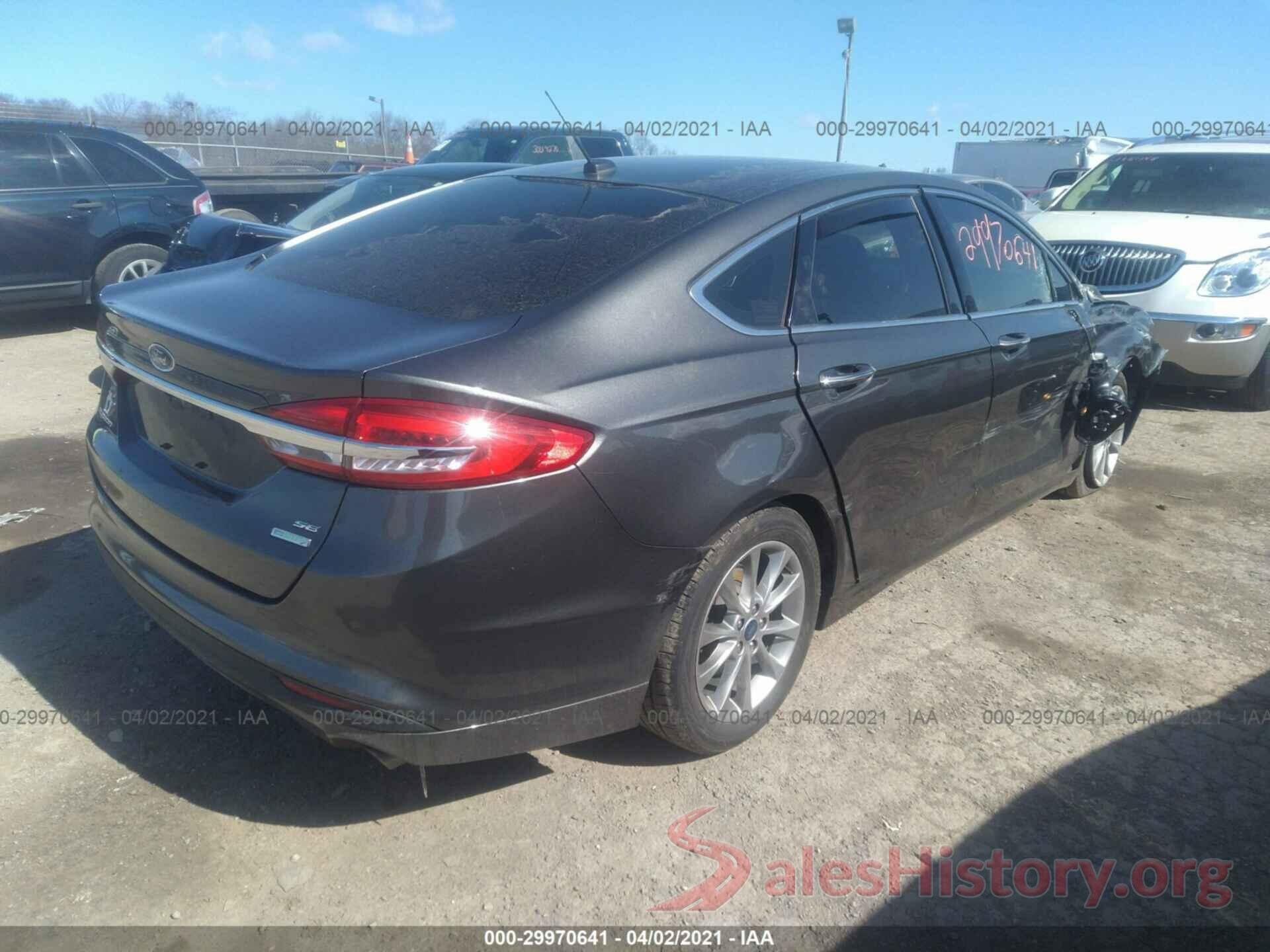 3FA6P0HD7HR138908 2017 FORD FUSION