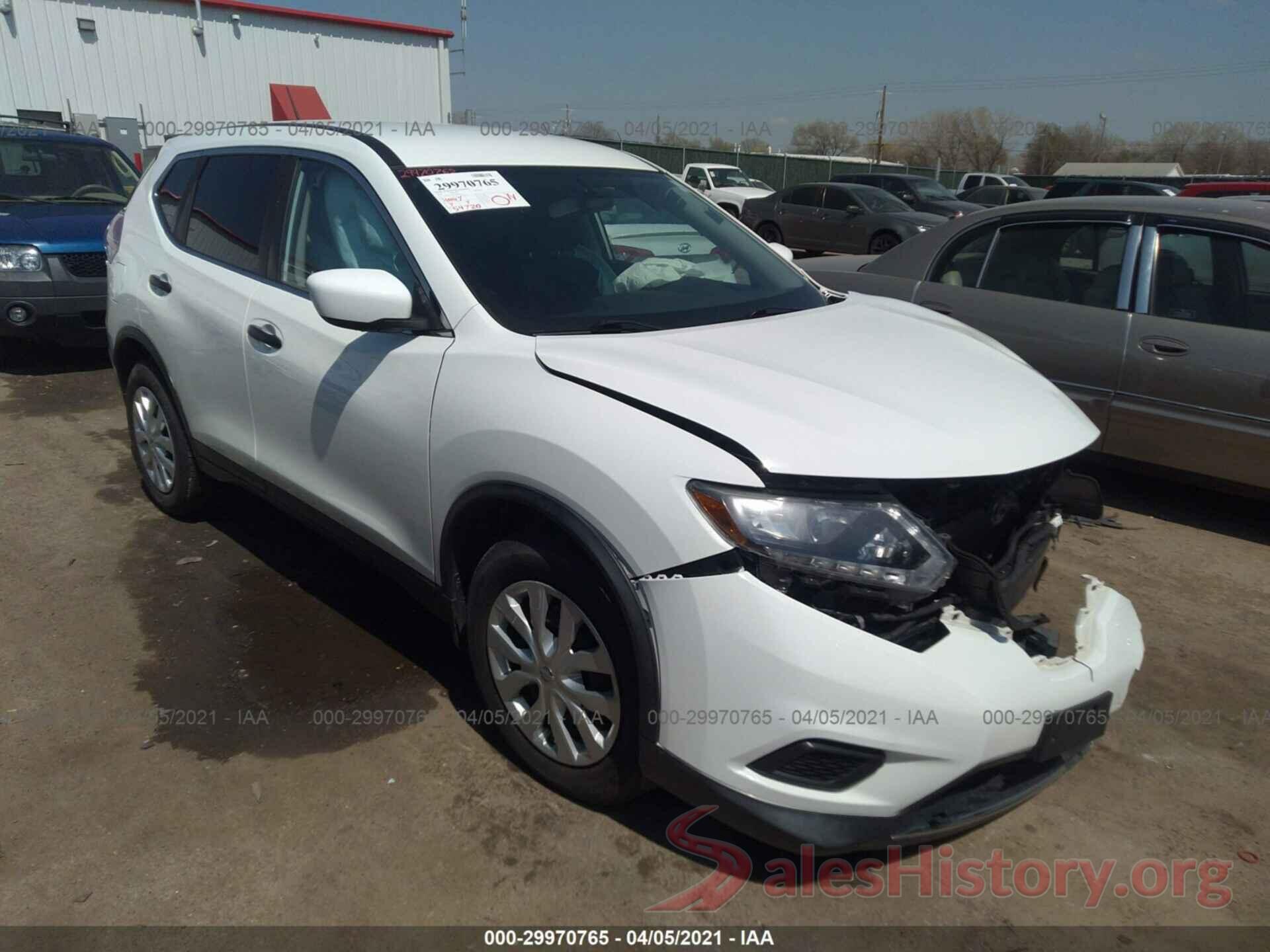 KNMAT2MT5GP648768 2016 NISSAN ROGUE