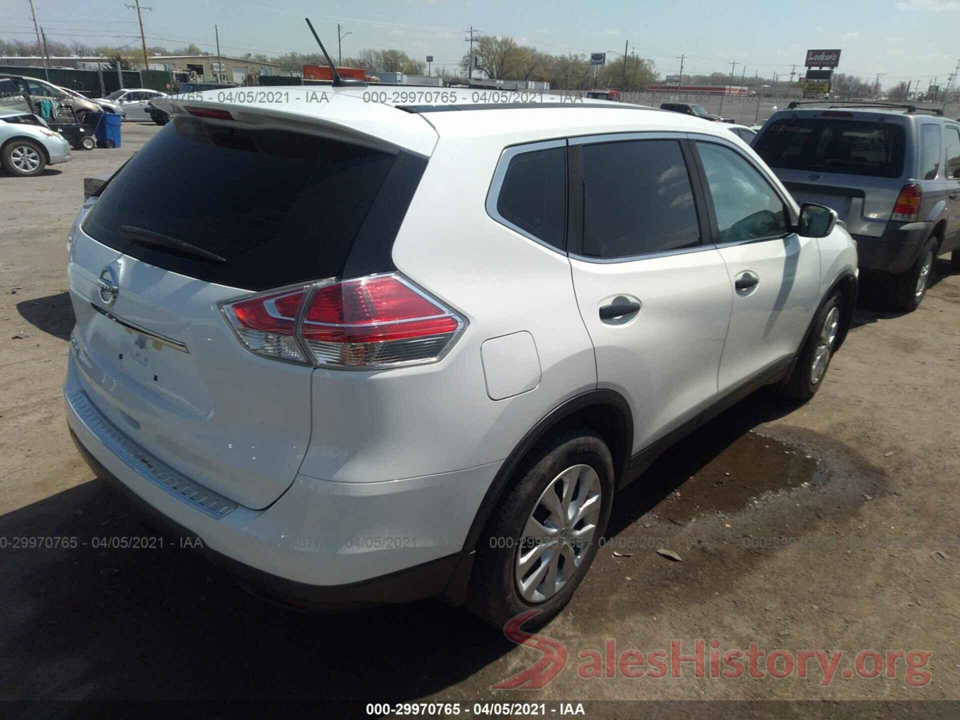 KNMAT2MT5GP648768 2016 NISSAN ROGUE