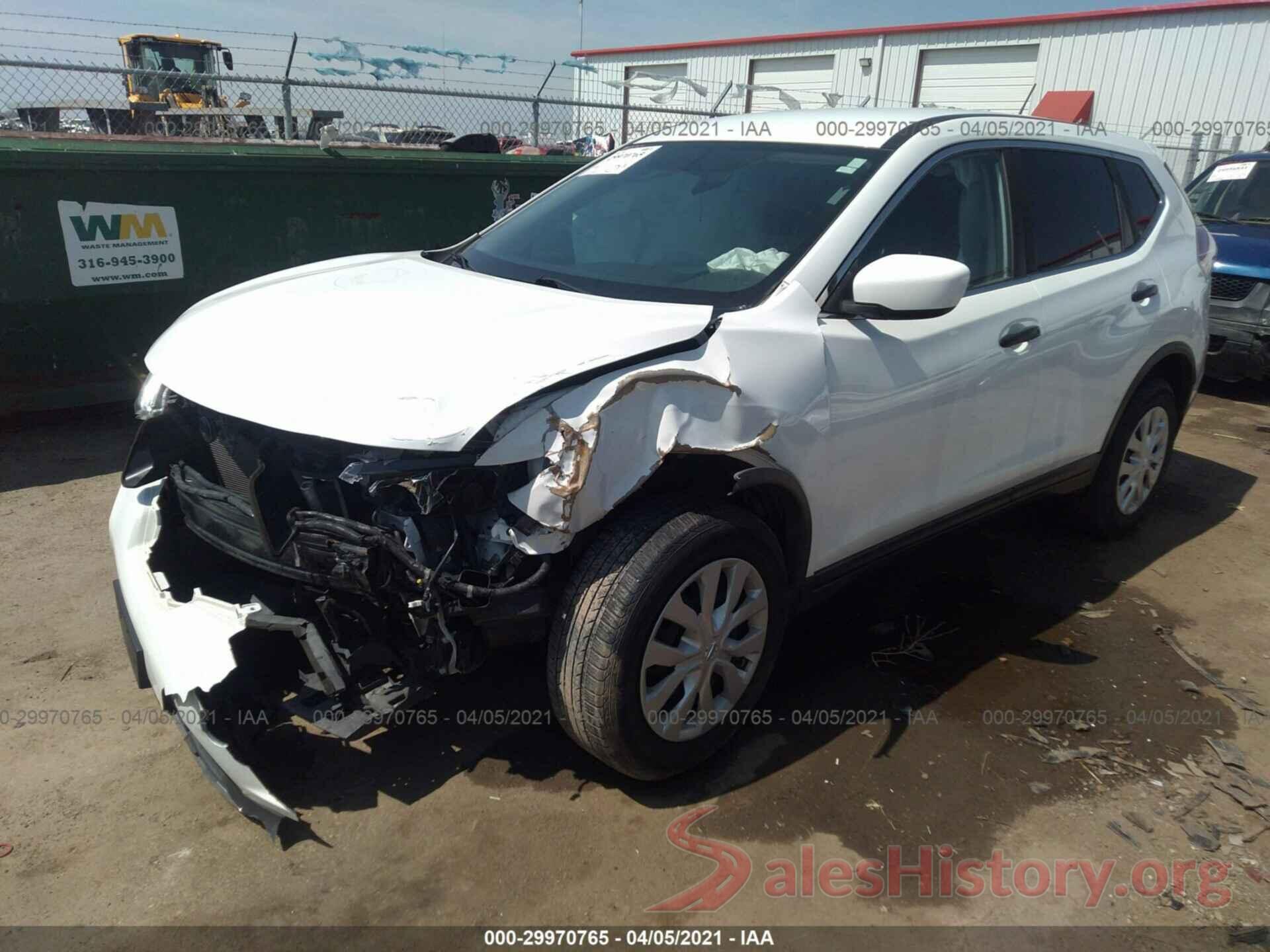 KNMAT2MT5GP648768 2016 NISSAN ROGUE