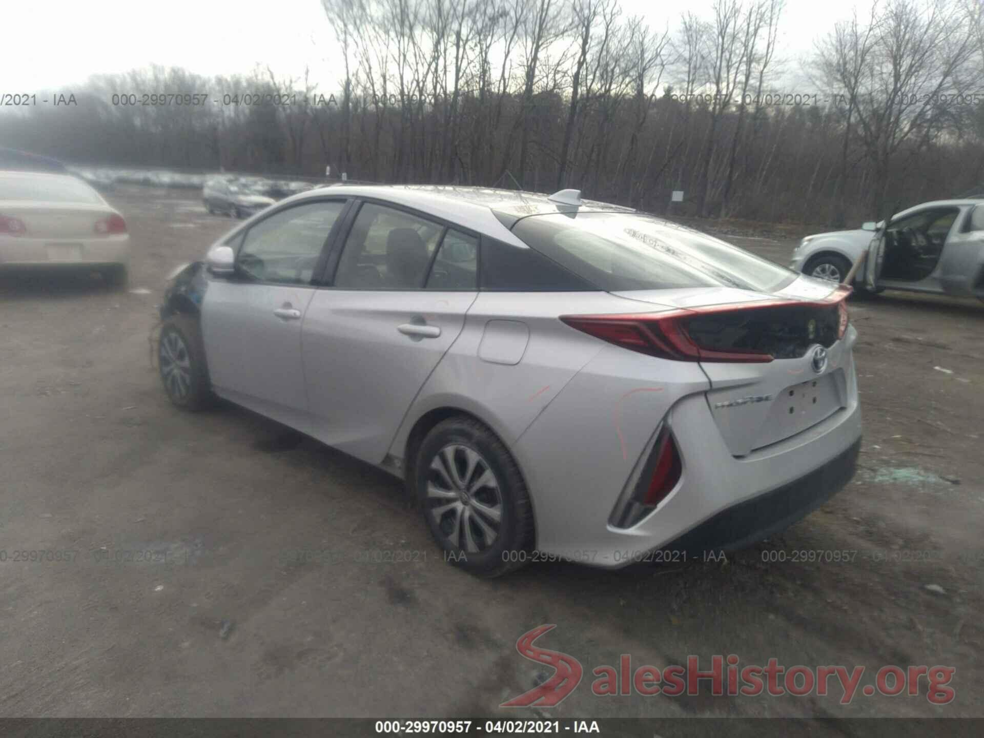 JTDKARFP1L3149499 2020 TOYOTA PRIUS PRIME