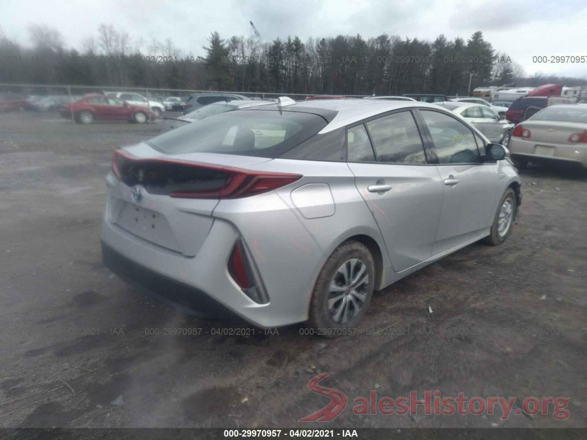 JTDKARFP1L3149499 2020 TOYOTA PRIUS PRIME