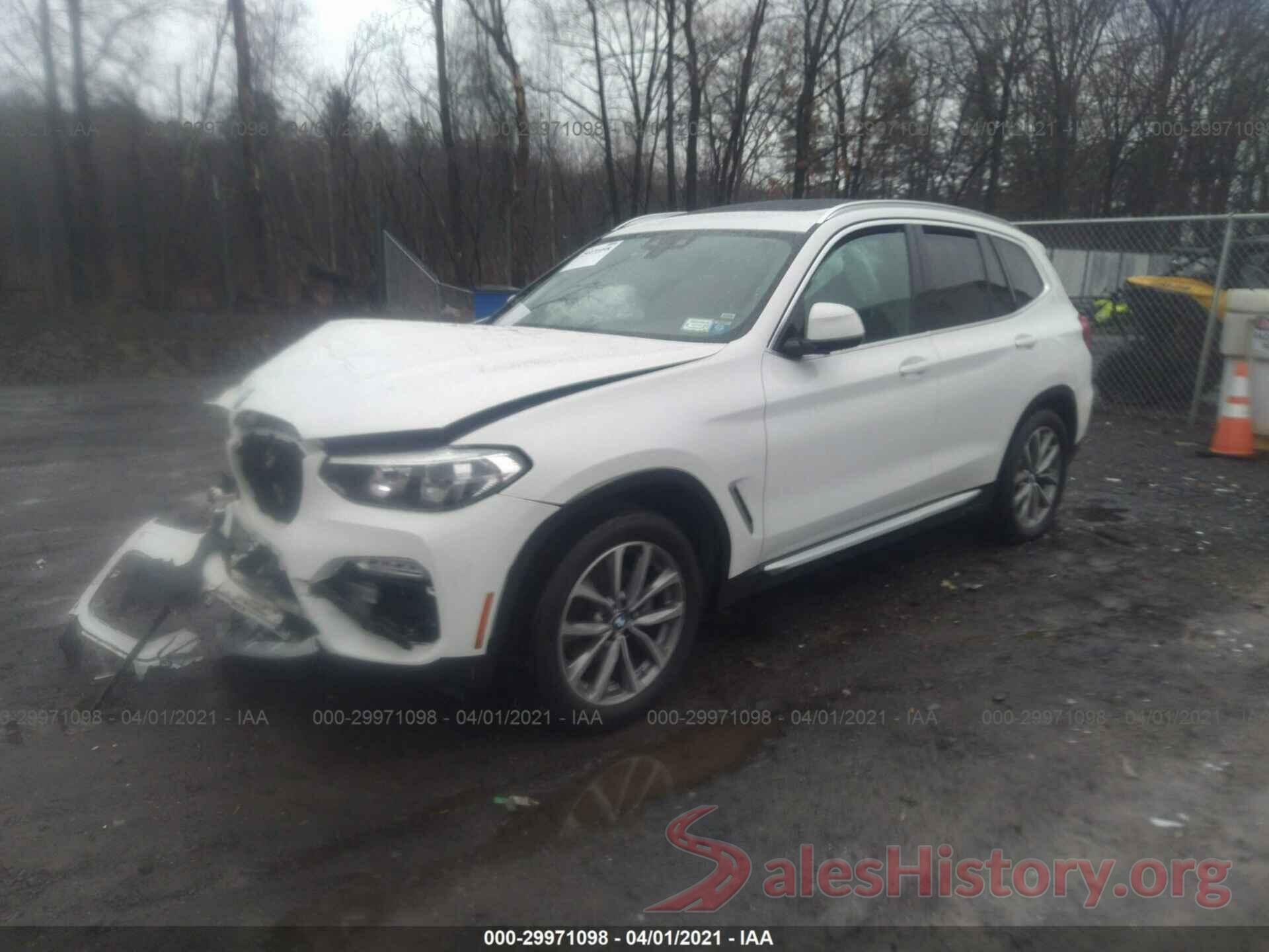 5UXTR9C50KLP85828 2019 BMW X3