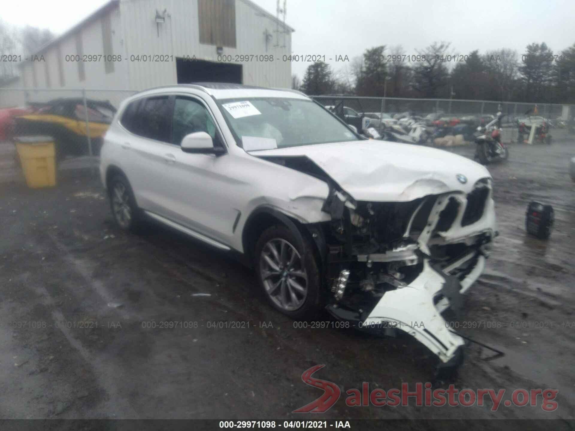 5UXTR9C50KLP85828 2019 BMW X3