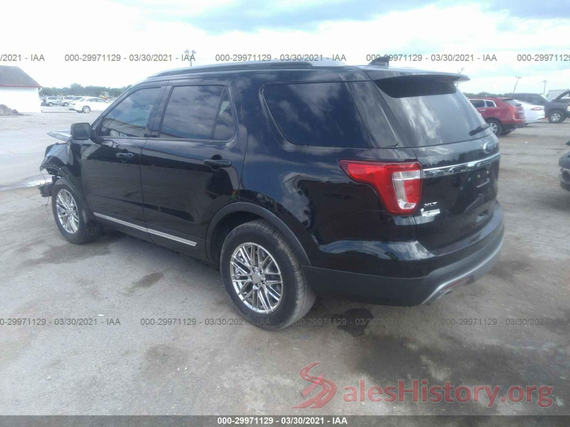 1FM5K7DH6HGD95535 2017 FORD EXPLORER